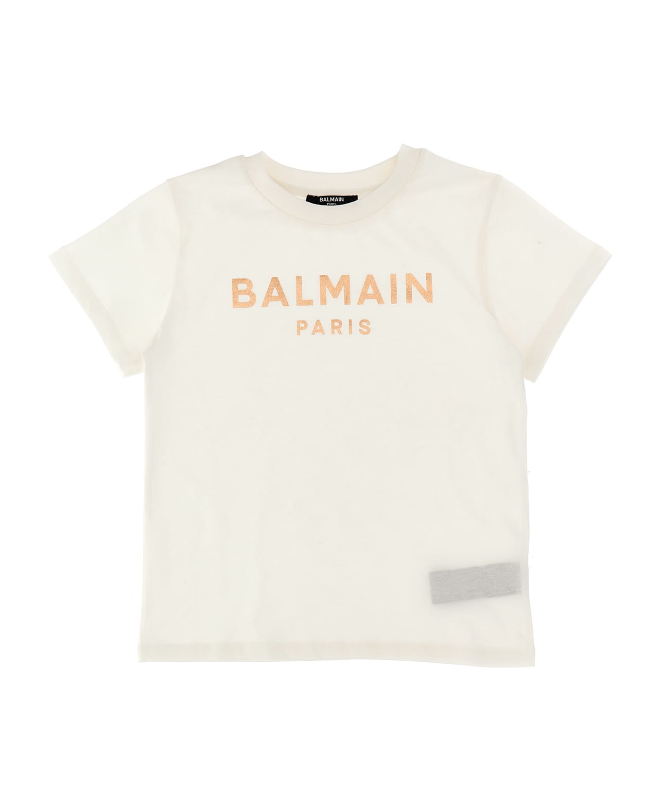 Balmain Logo Print T-shirt - Ivory