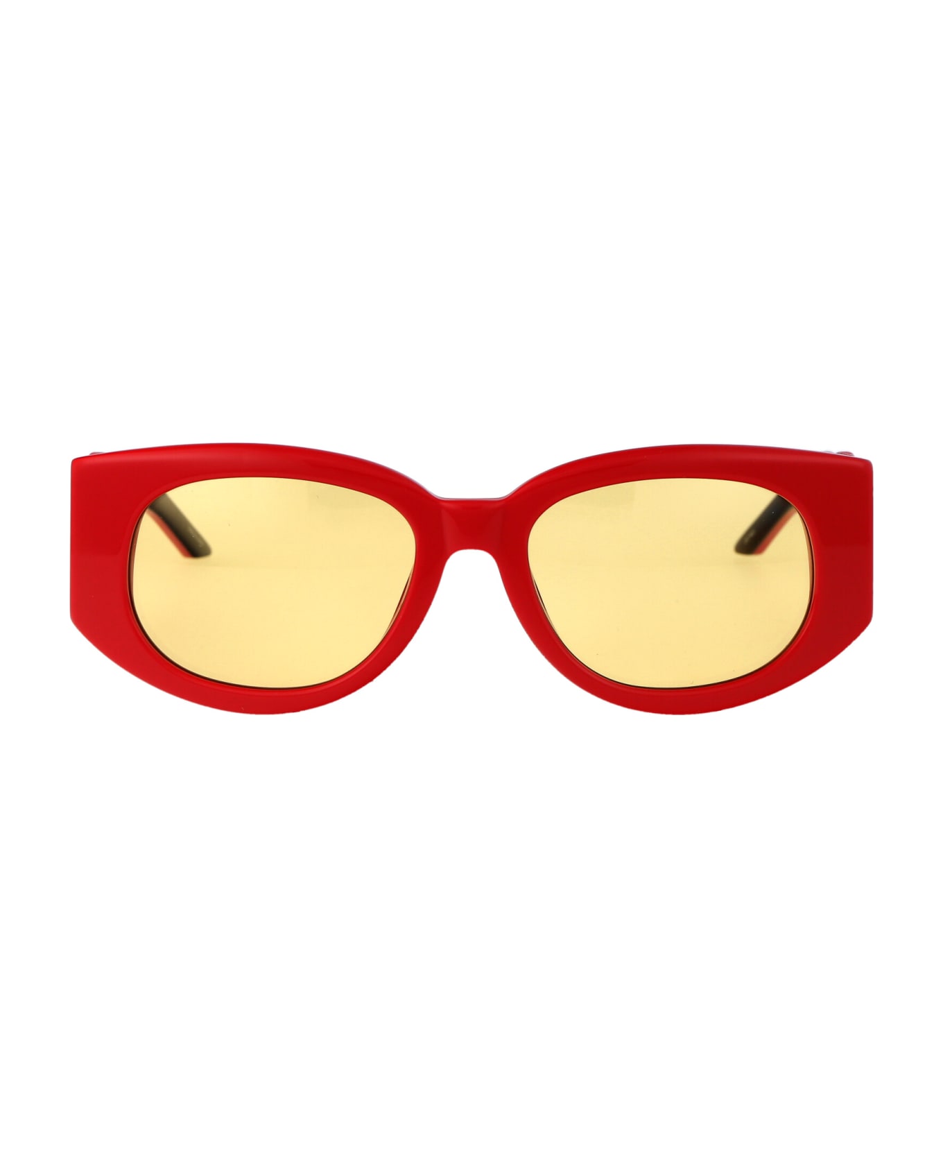 Casablanca As23-ew-020-04w Sunglasses - RED/YELLOW GOLD/CANARY