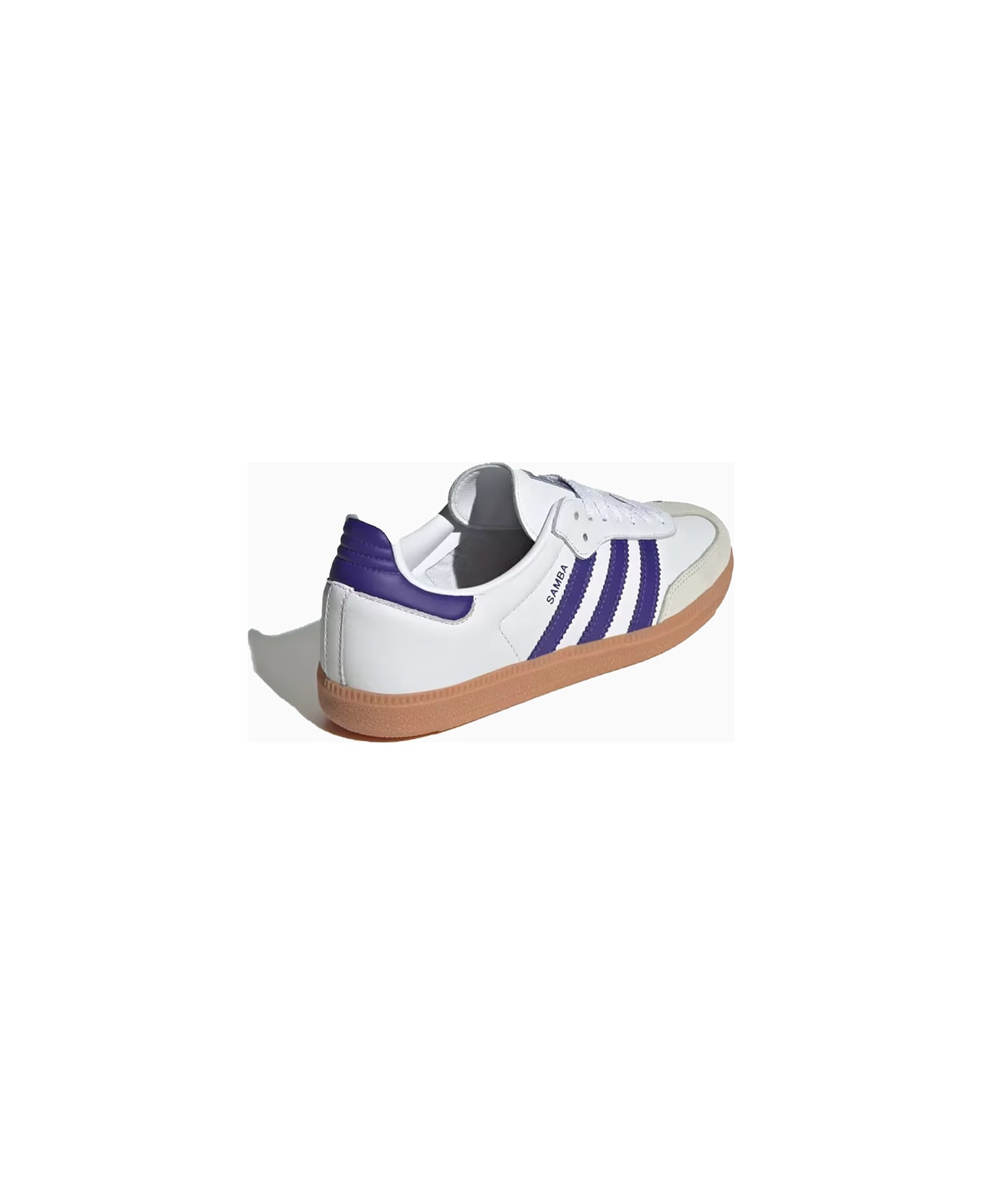 Adidas Samba Og White-purple Sneakers