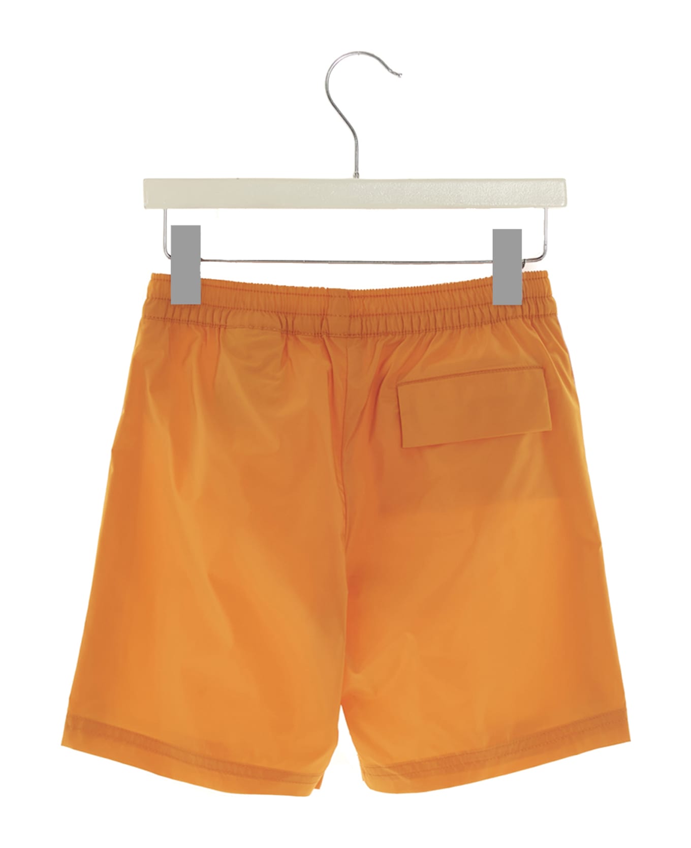 Palm Angels Logo Print Swim Shorts - Orange