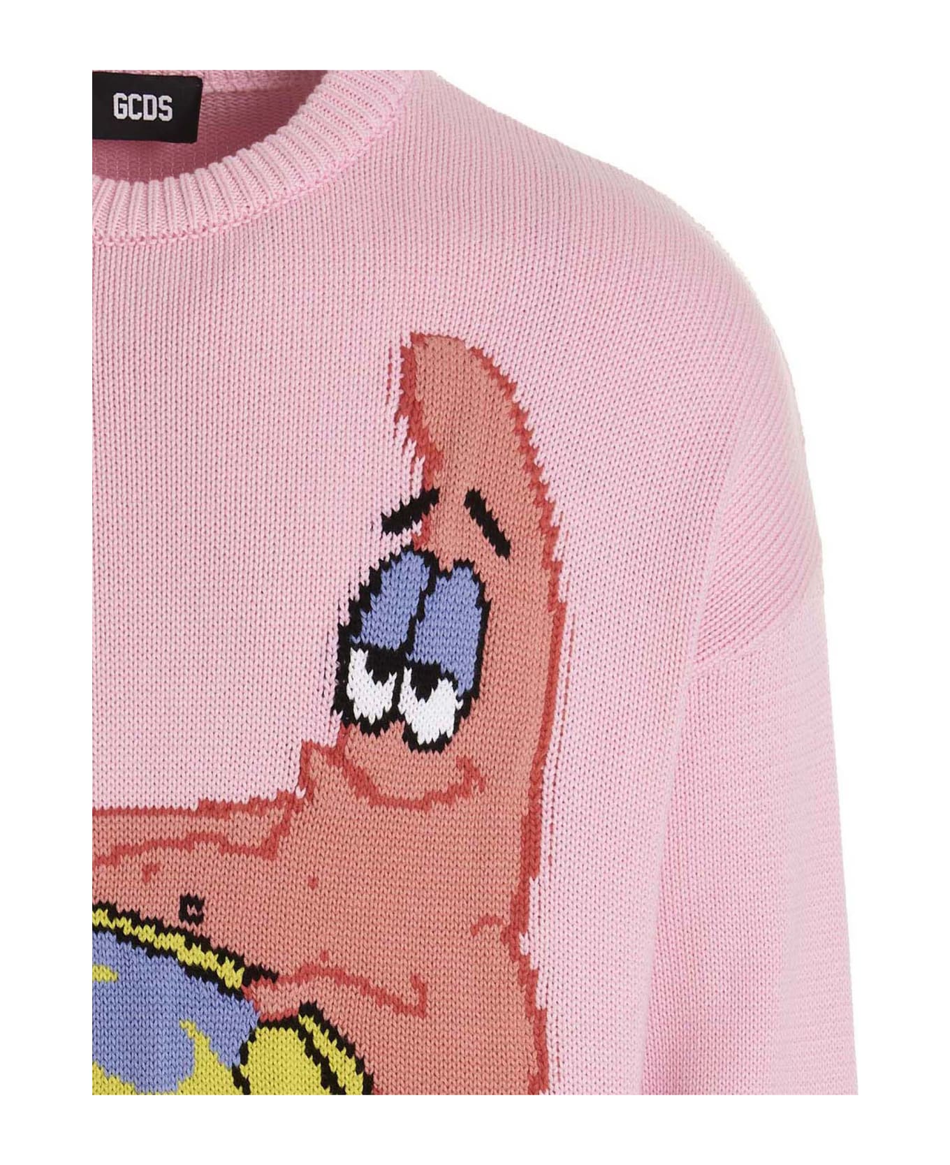GCDS Spongebob 'patrick Star' Capsule Sweater - Pink