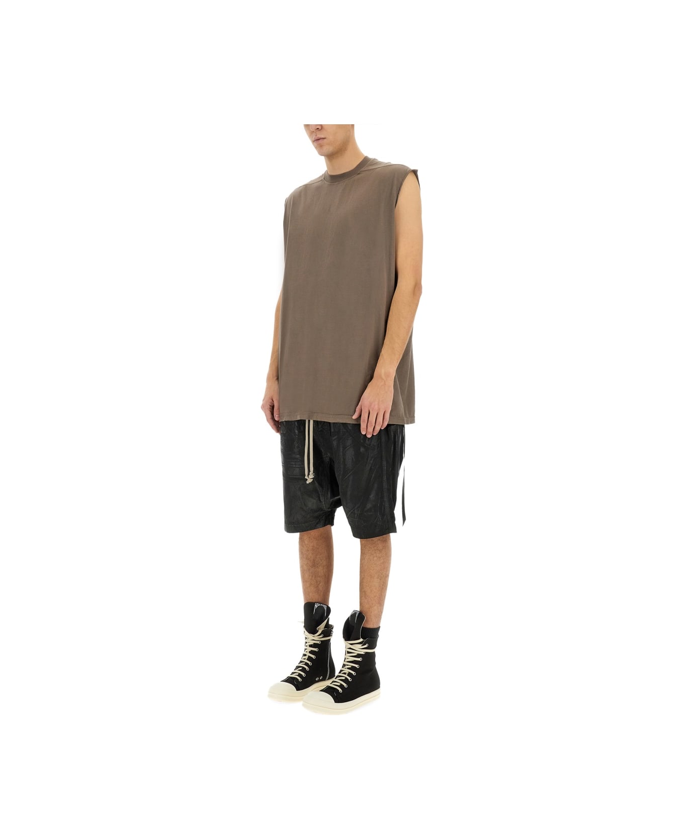 DRKSHDW Cotton T-shirt - DOVE