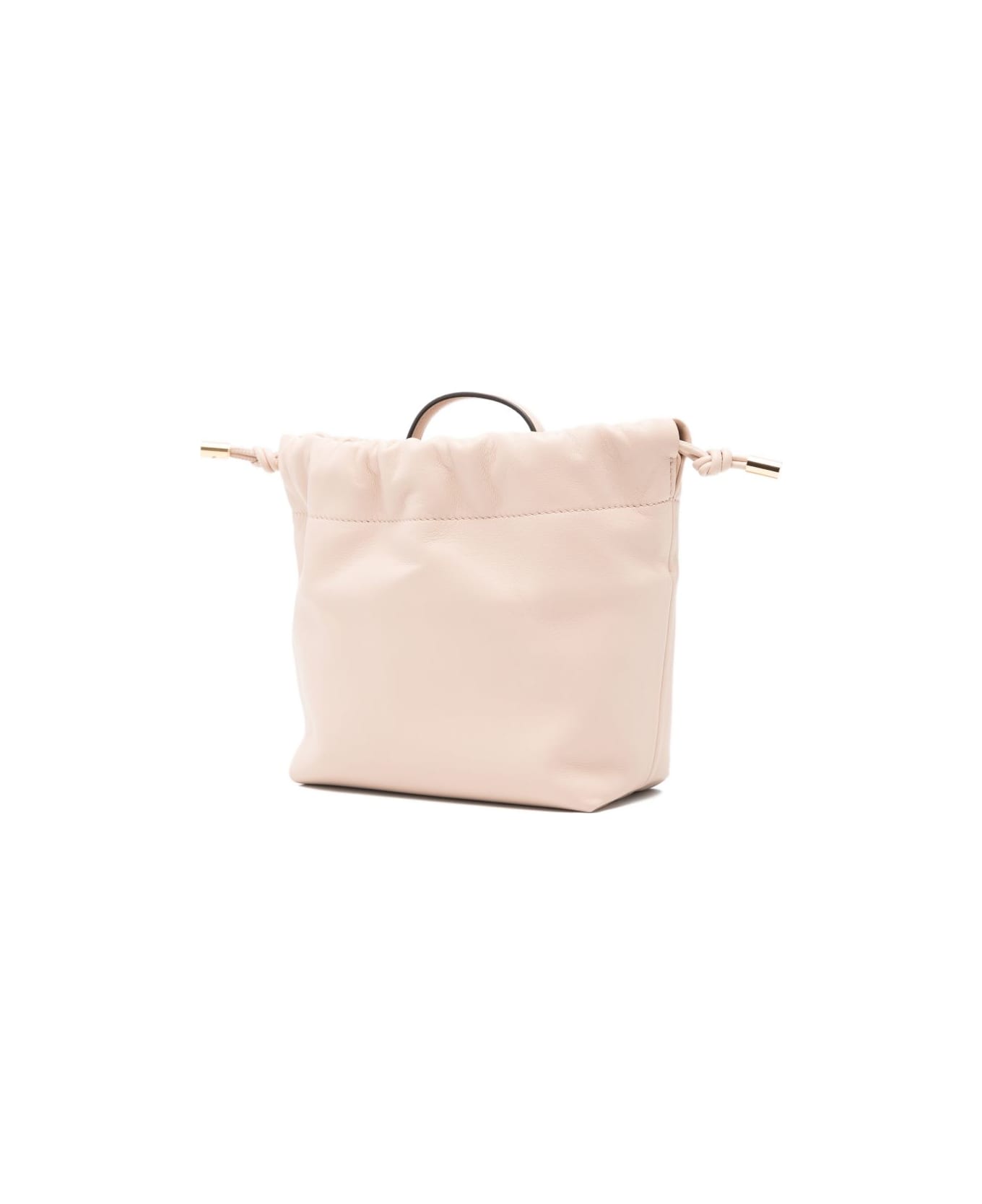 Chloé Icons Leather Bucket Bag - Pink