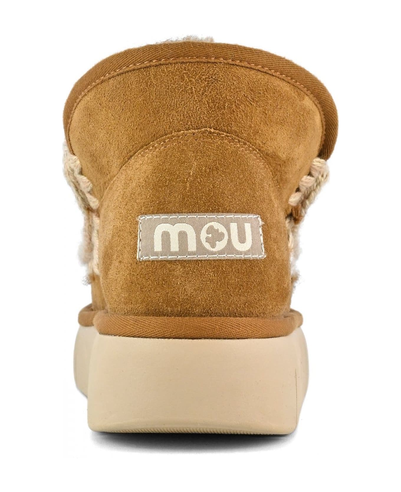 Mou Cognac Eskimo Bounce Sneaker - Leather Brown