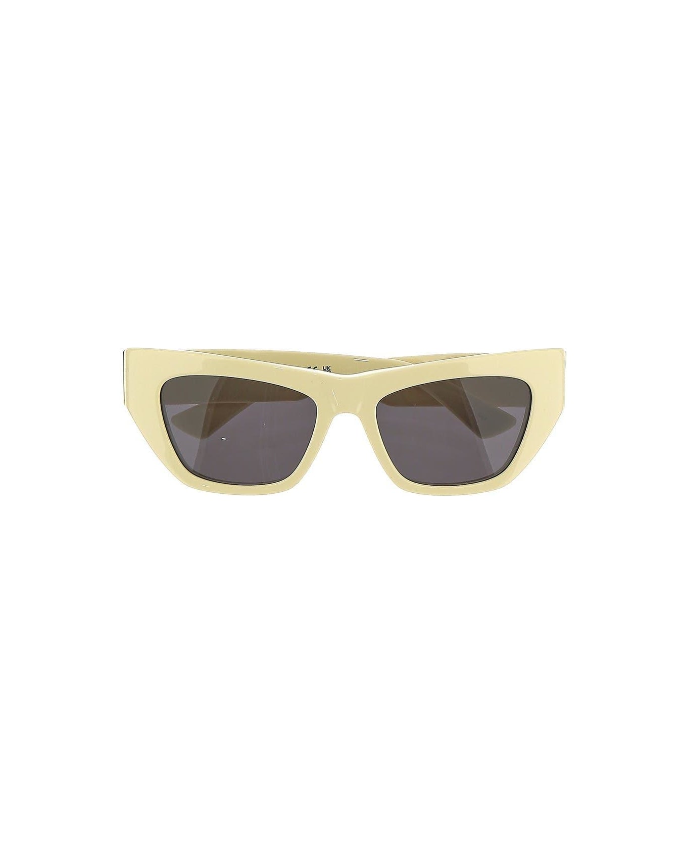 Bottega Veneta Yellow Sunglasses - BROWN