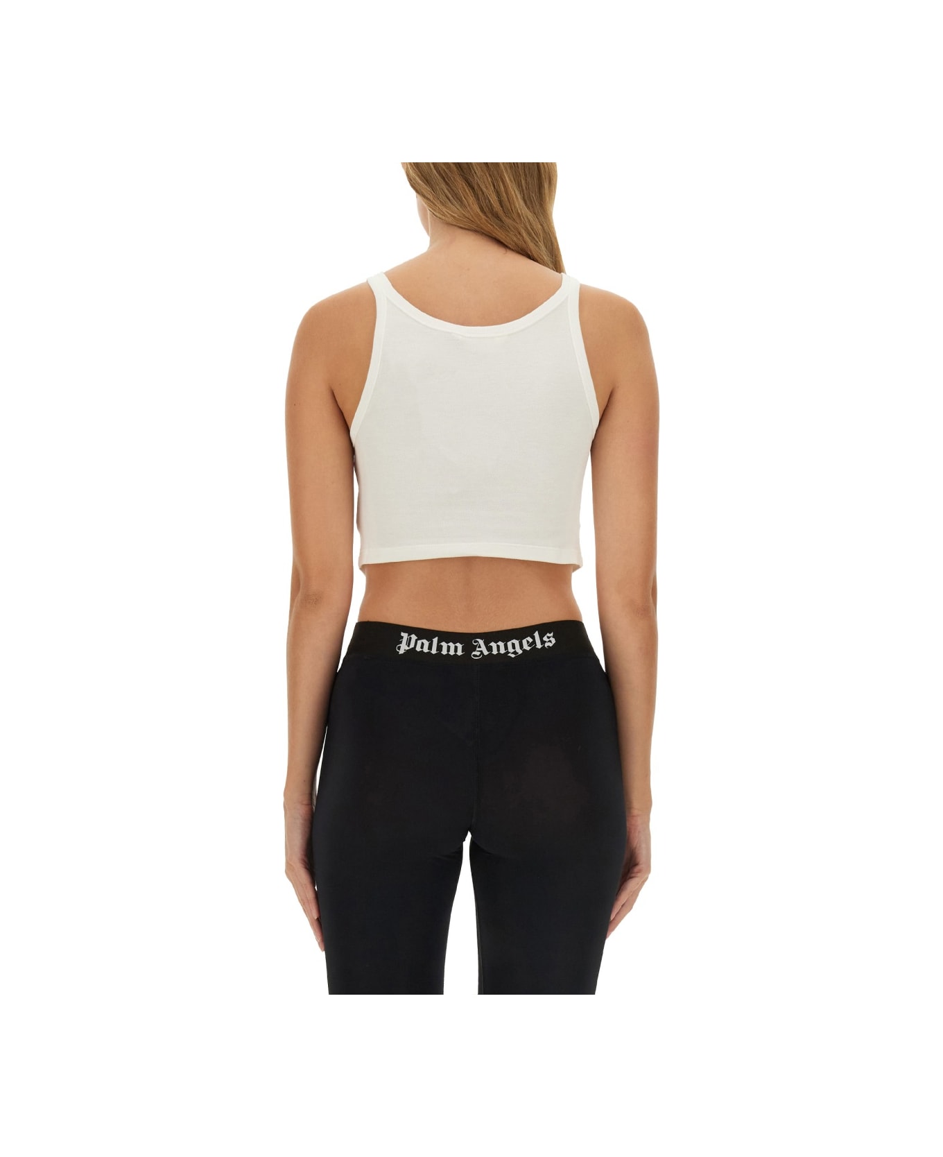 Palm Angels Tank Top - WHITE