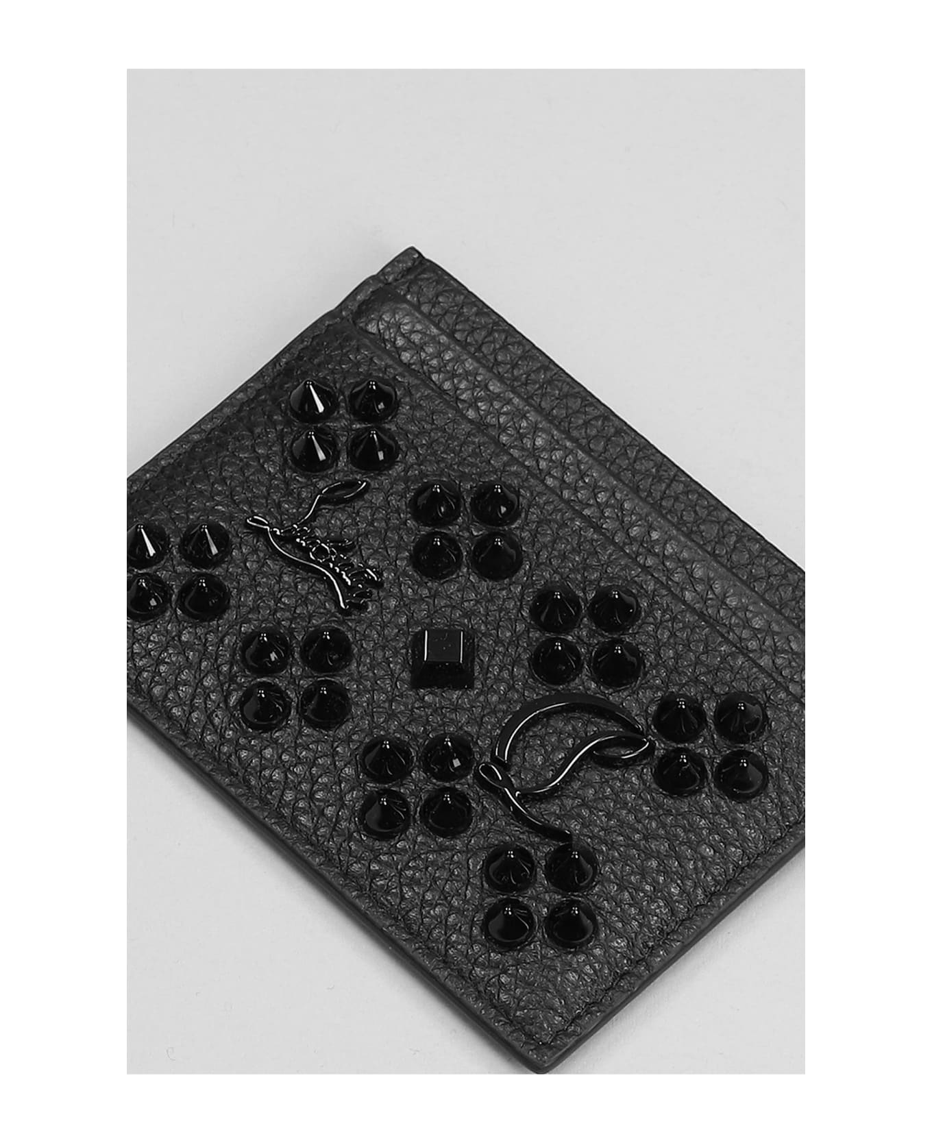 Christian Louboutin Card Holder - Black/ultrablack