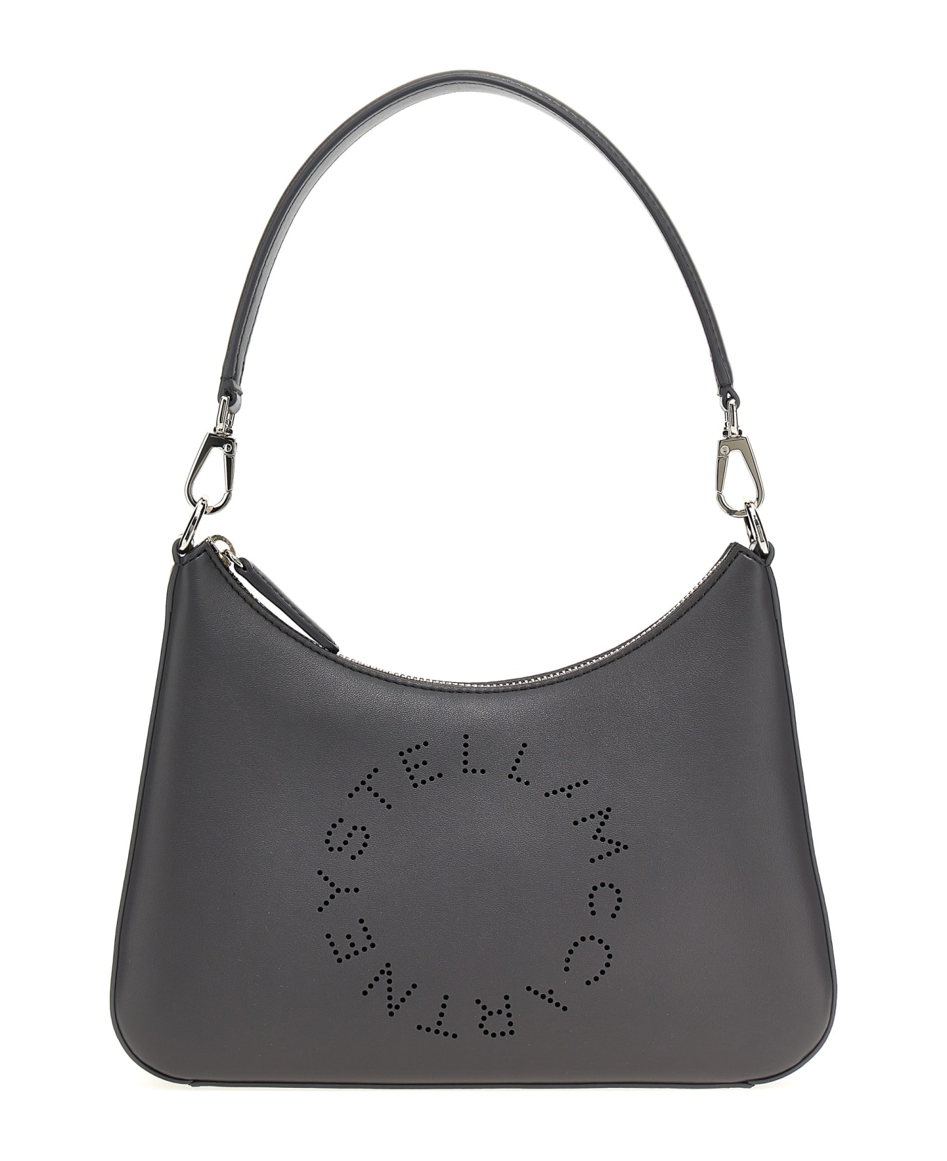 Stella McCartney 'logo' Small Shoulder Bag - Gray