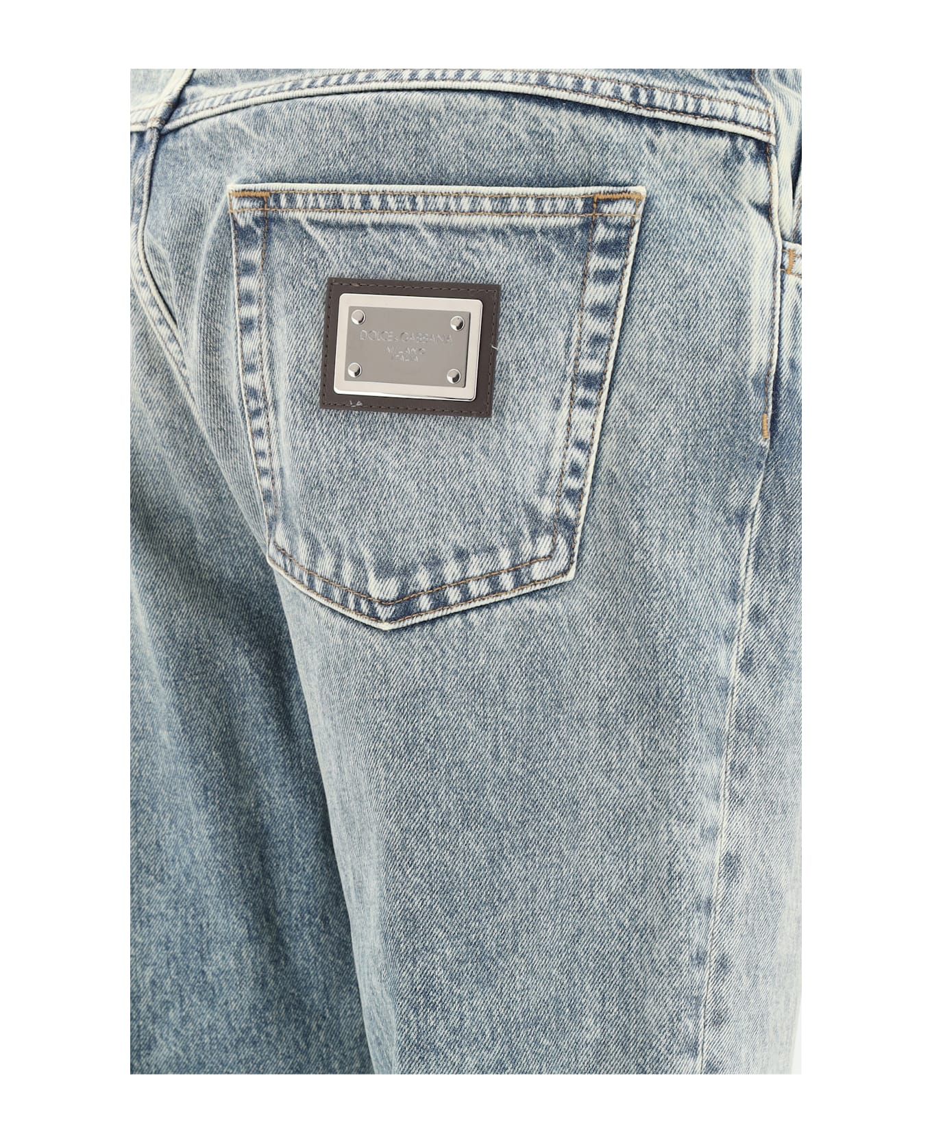Dolce 
Gabbana Worn-effect Jeans - Variante Abbinata