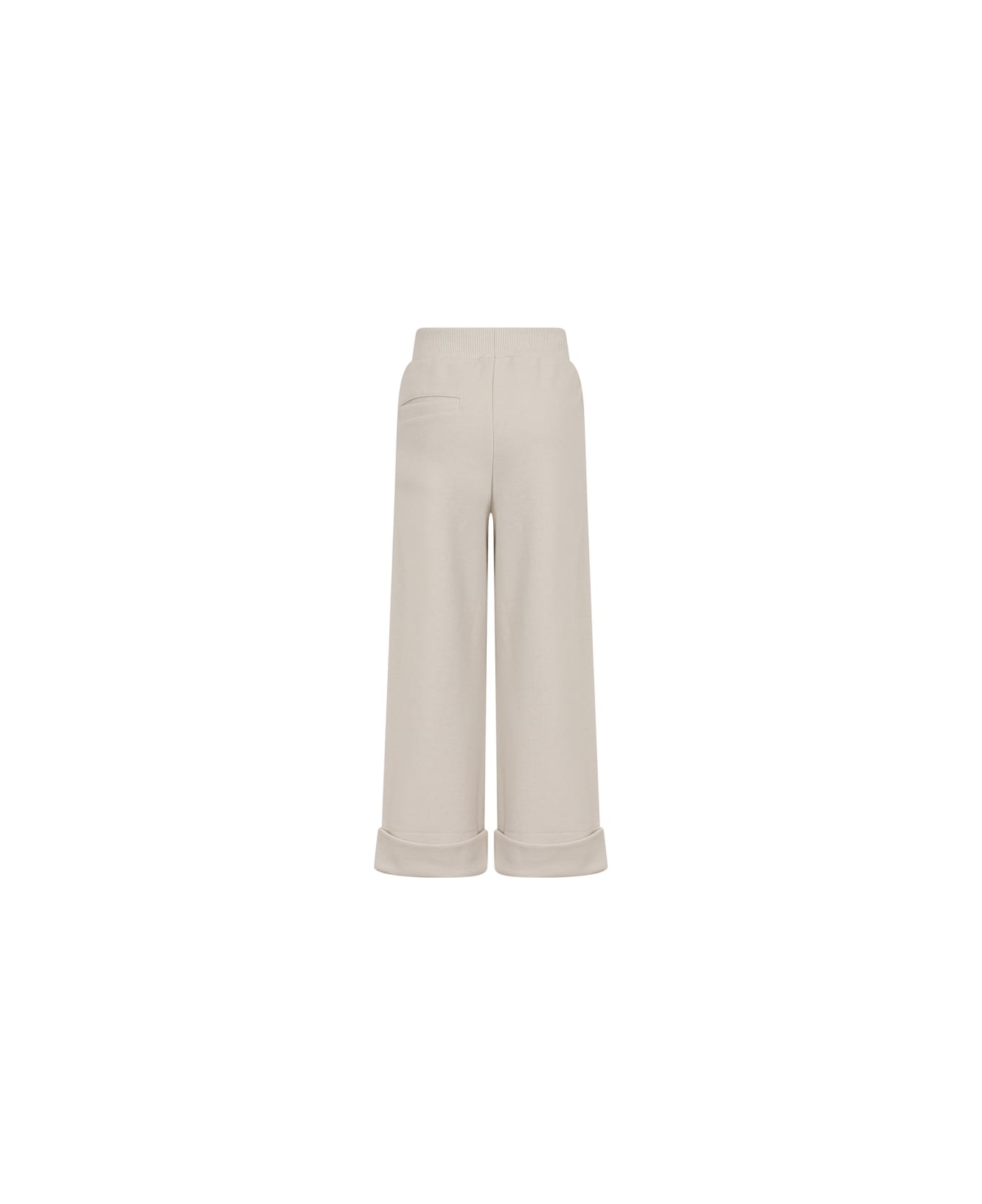 Balmain Baggy Pants With Buttons - BEIGE ボトムス
