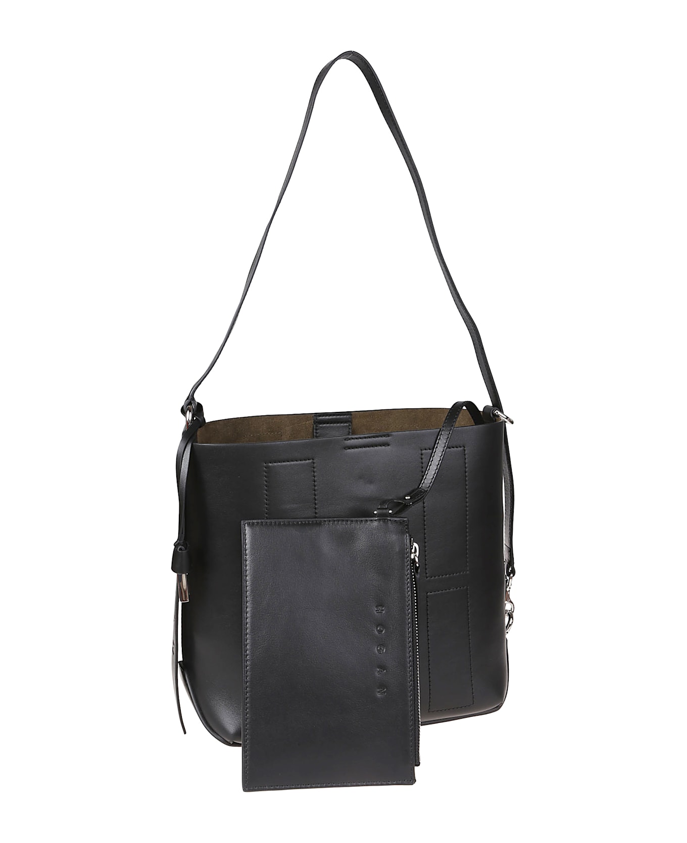 Hogan Small H01r Hobo Bag - Nero