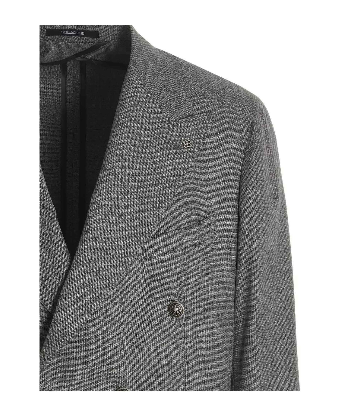 Tagliatore 'montecarlo' Blazer Jacket - Gray