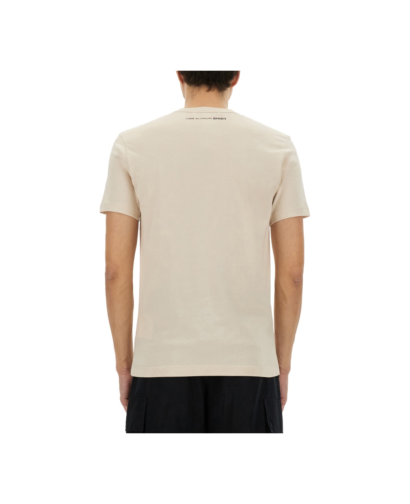Comme des Garçons Shirt Jersey T-shirt - BEIGE