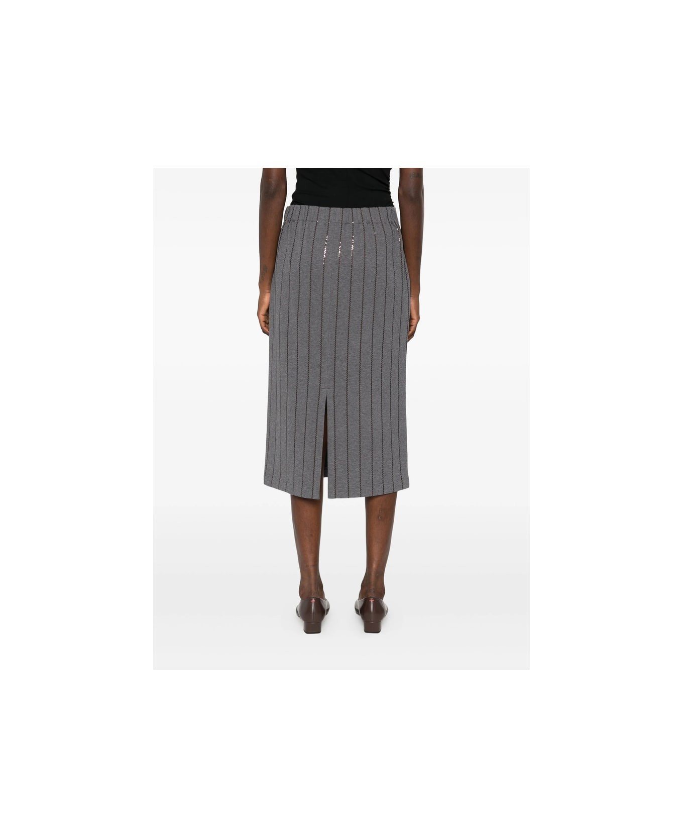 Brunello Cucinelli Skirt - GREY