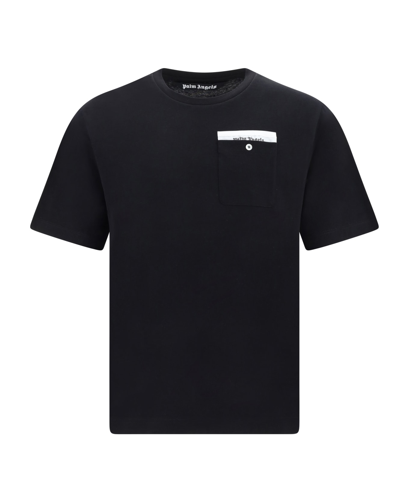Palm Angels Sartorial Tape Pocket T-shirt - Black Off
