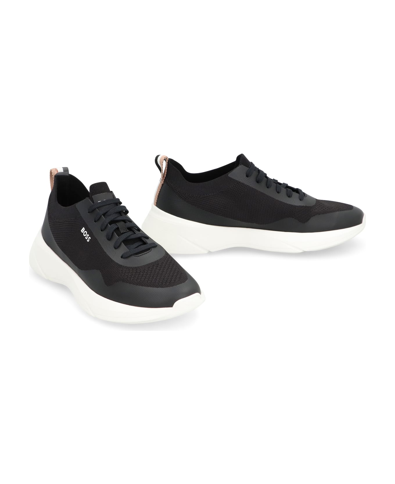 Hugo Boss Dean Fabric Low-top Sneakers - black