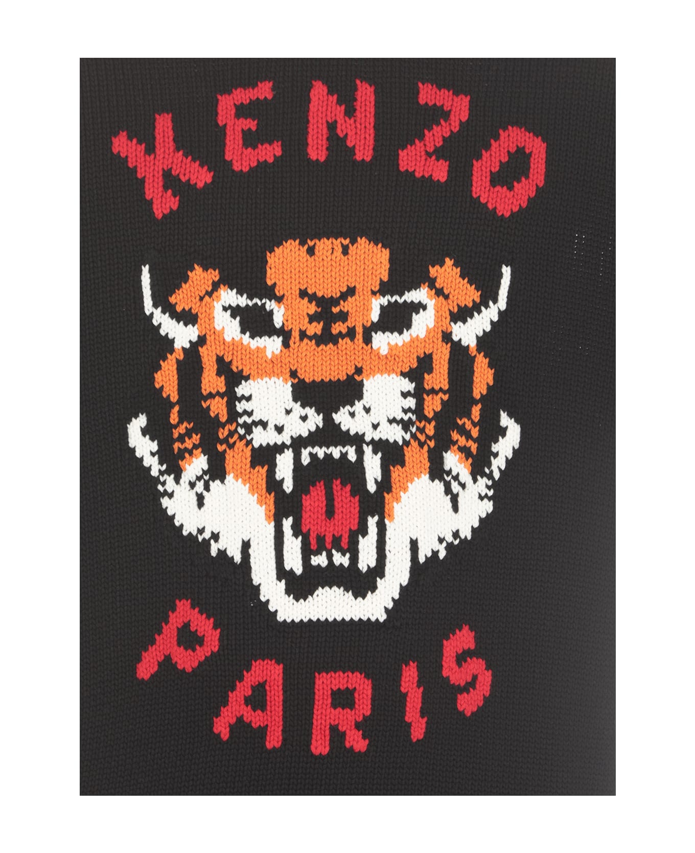 Kenzo Lucky Tiger Sweater - Black ニットウェア
