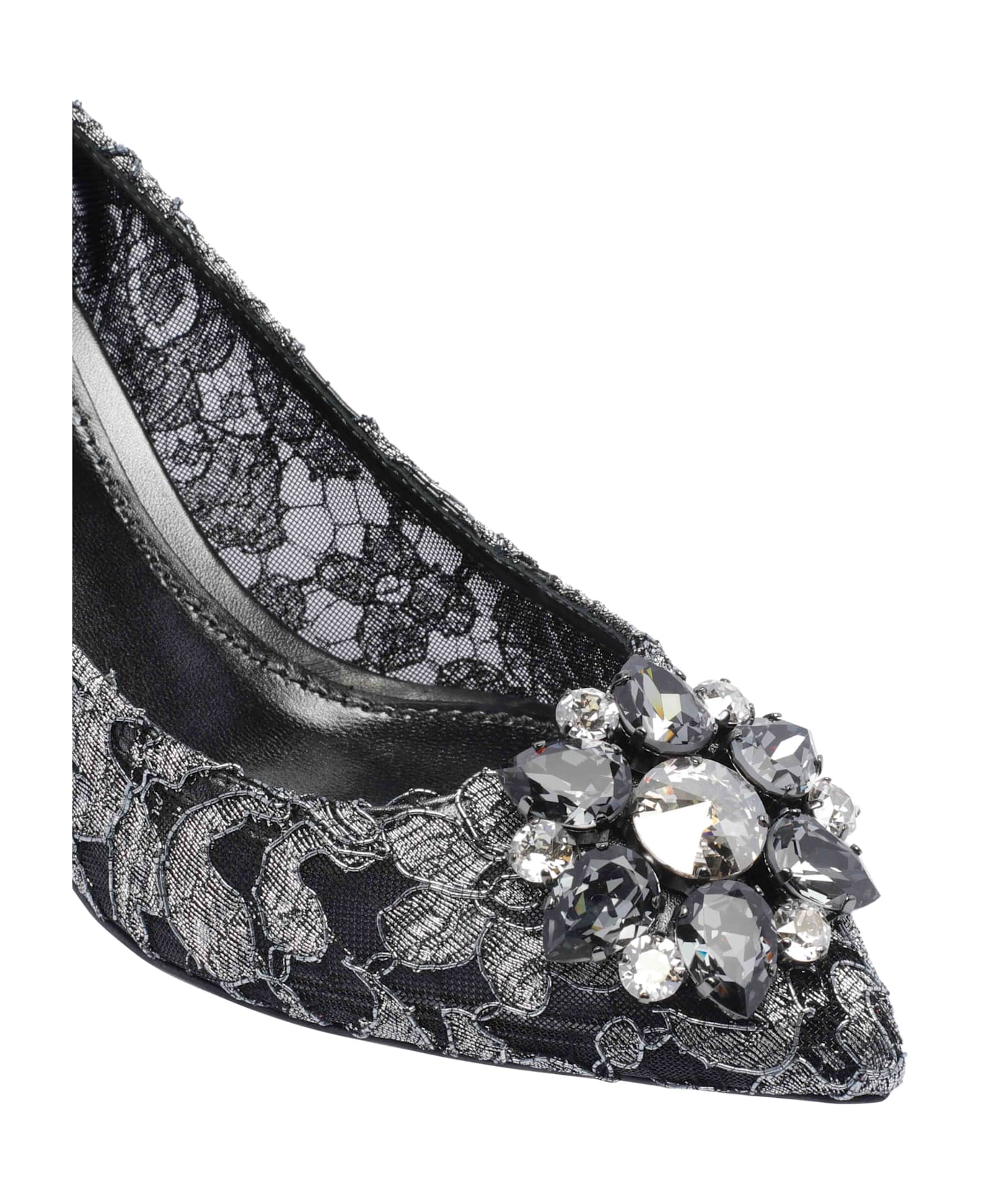 Dolce & Gabbana Bellucci Rainbow Decollete' - Grey