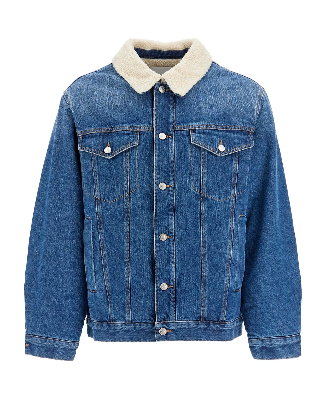 Isabel Marant Japanese Denim Jacket For Men/w - BLUE