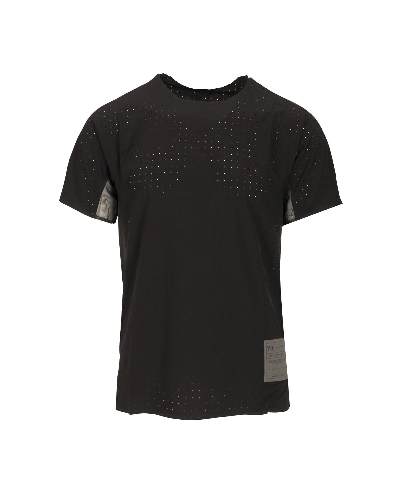 Y-3 T-shirt Running Y-3 - Black