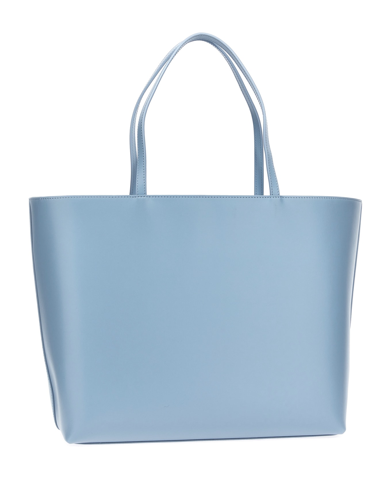 Dolce & Gabbana Medium 'logo' Shopping Bag - Light Blue