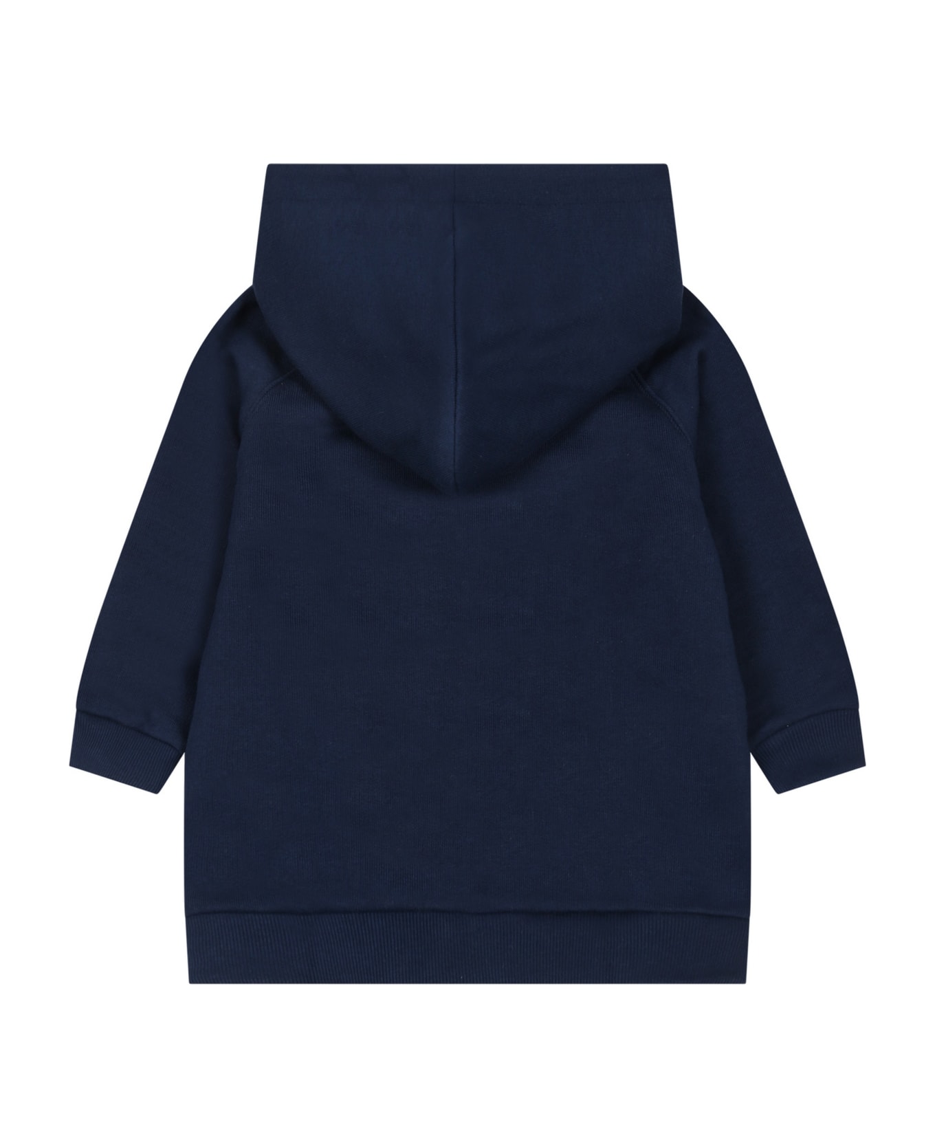 Gucci Blue Sweatshirt For Baby Boy With Interlocking Gg - Blue