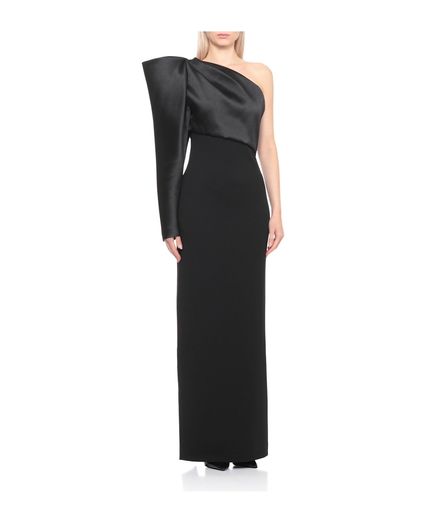 Solace London Tally Maxi Dress - Nero