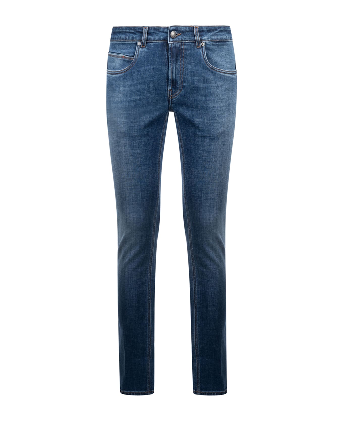 Fay Slim Fit Regular 5 Pockets Jeans