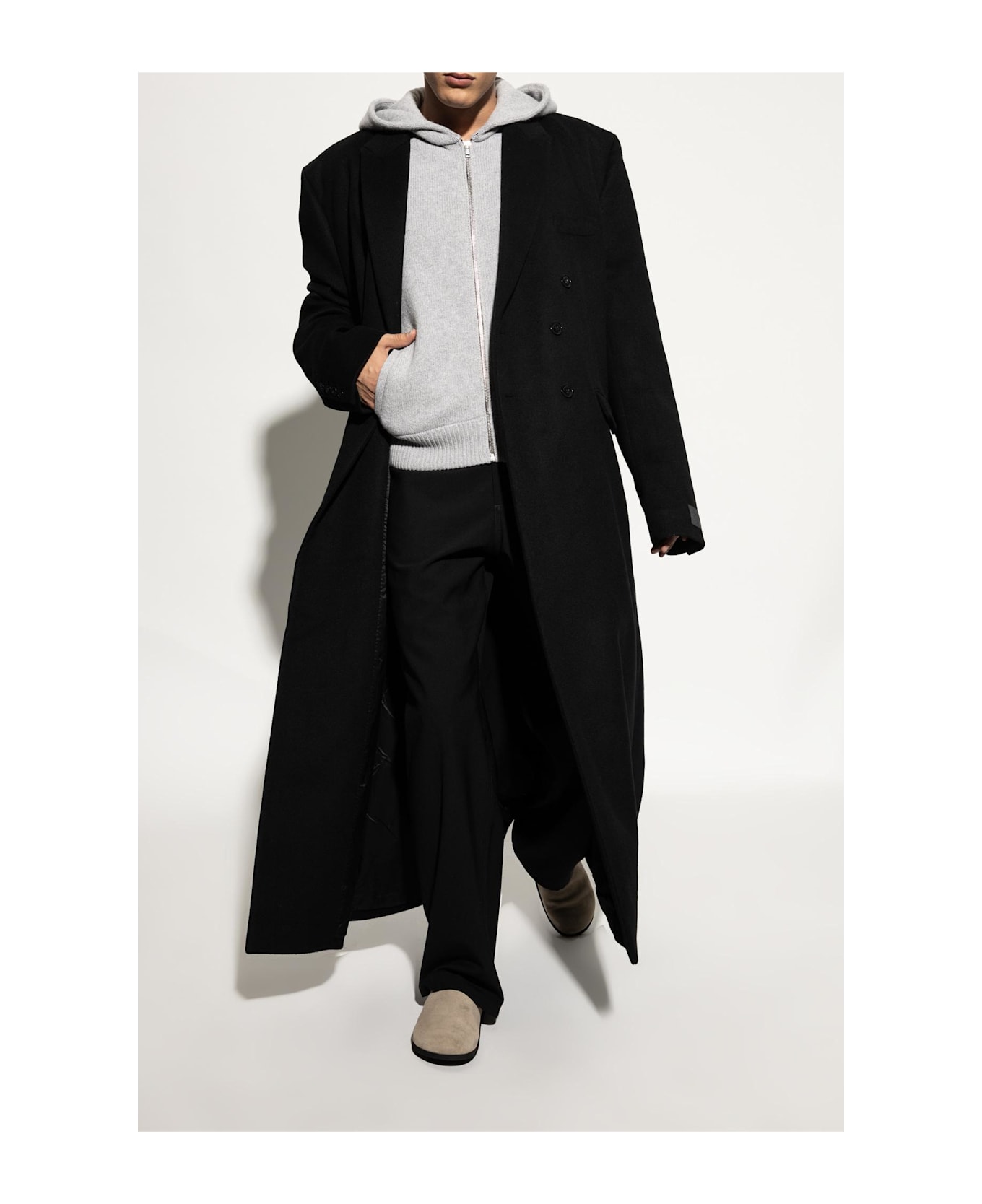 Common Projects Leather Sandals Clog - NEUTRALS