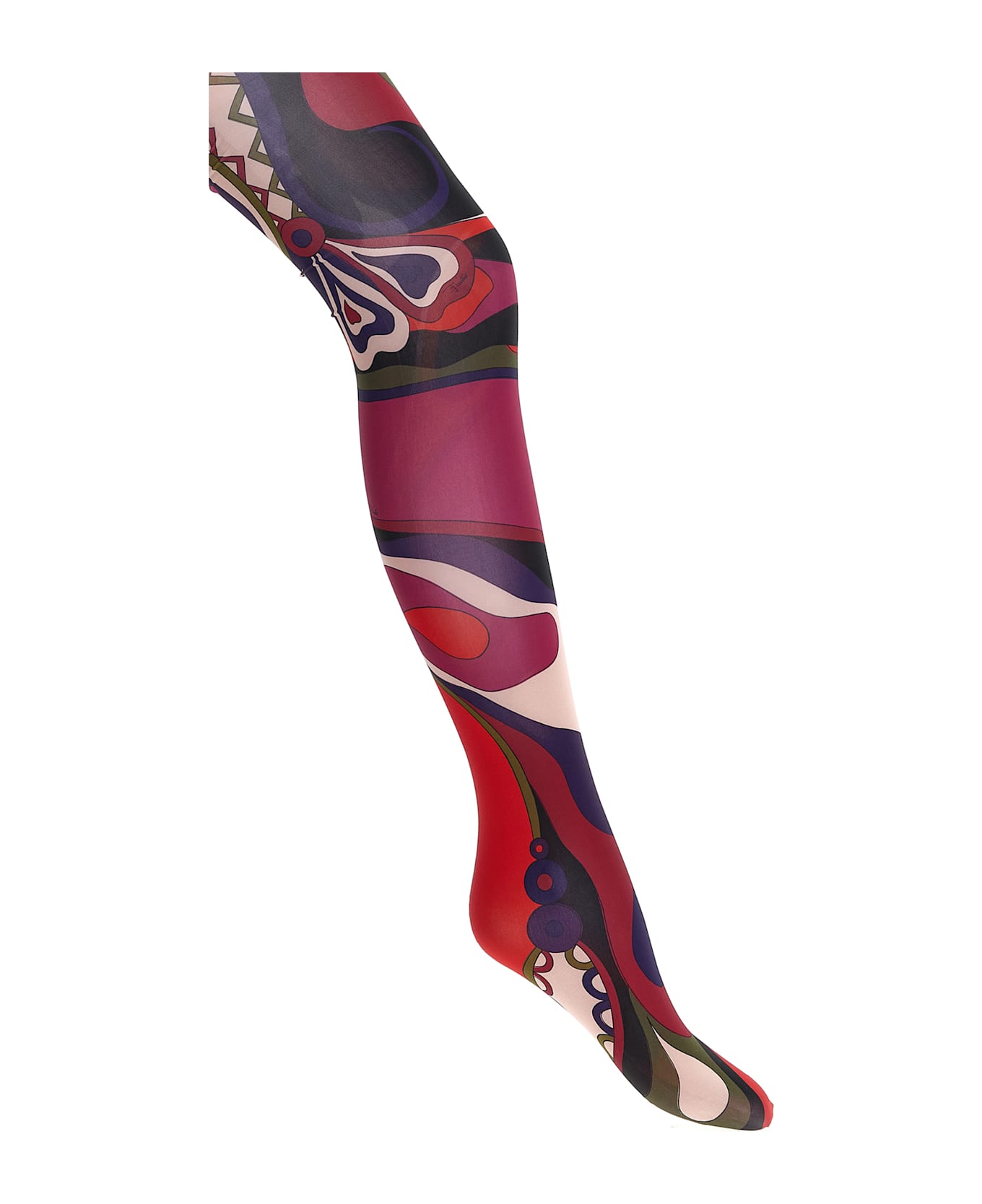 Pucci Patterned Printed Tights - Multicolor