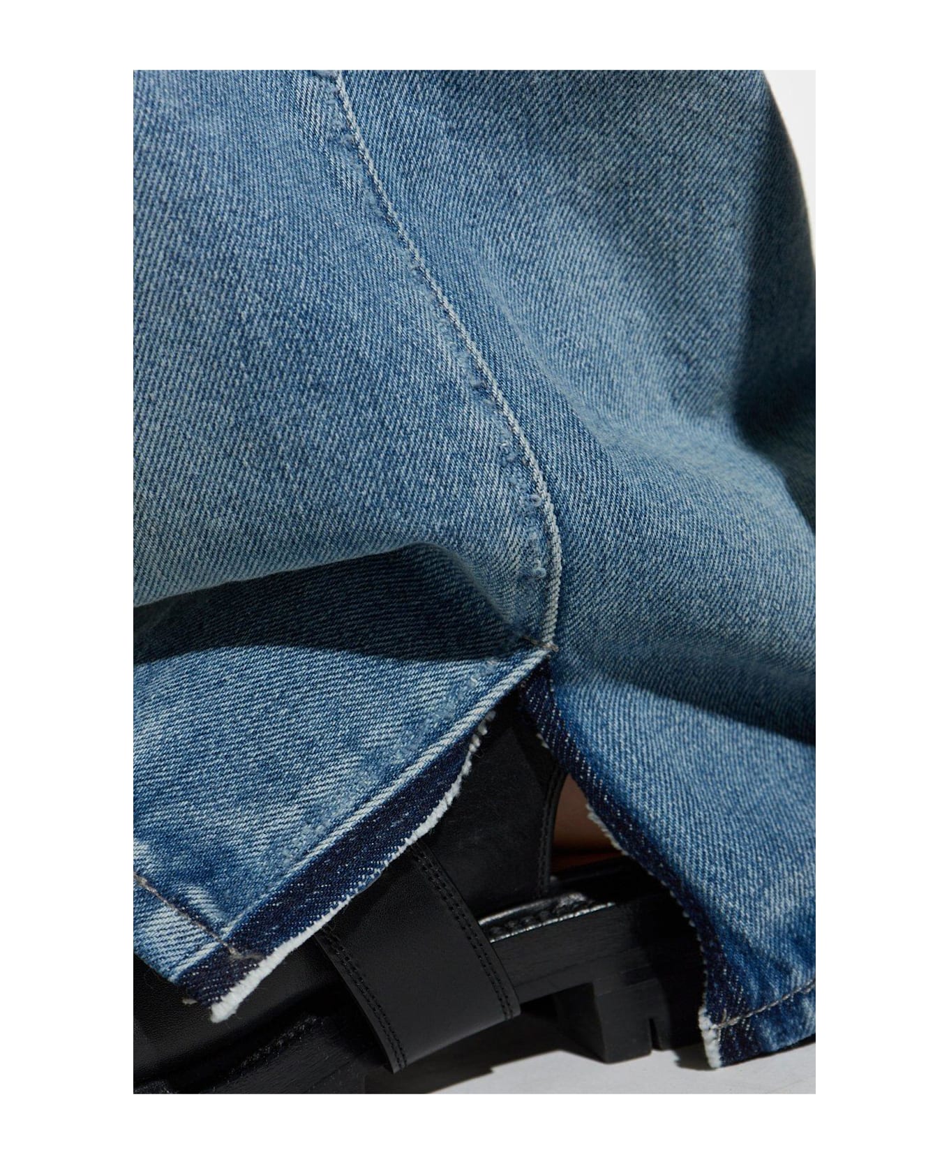 Maison Margiela Buckle Jeans - BLUE