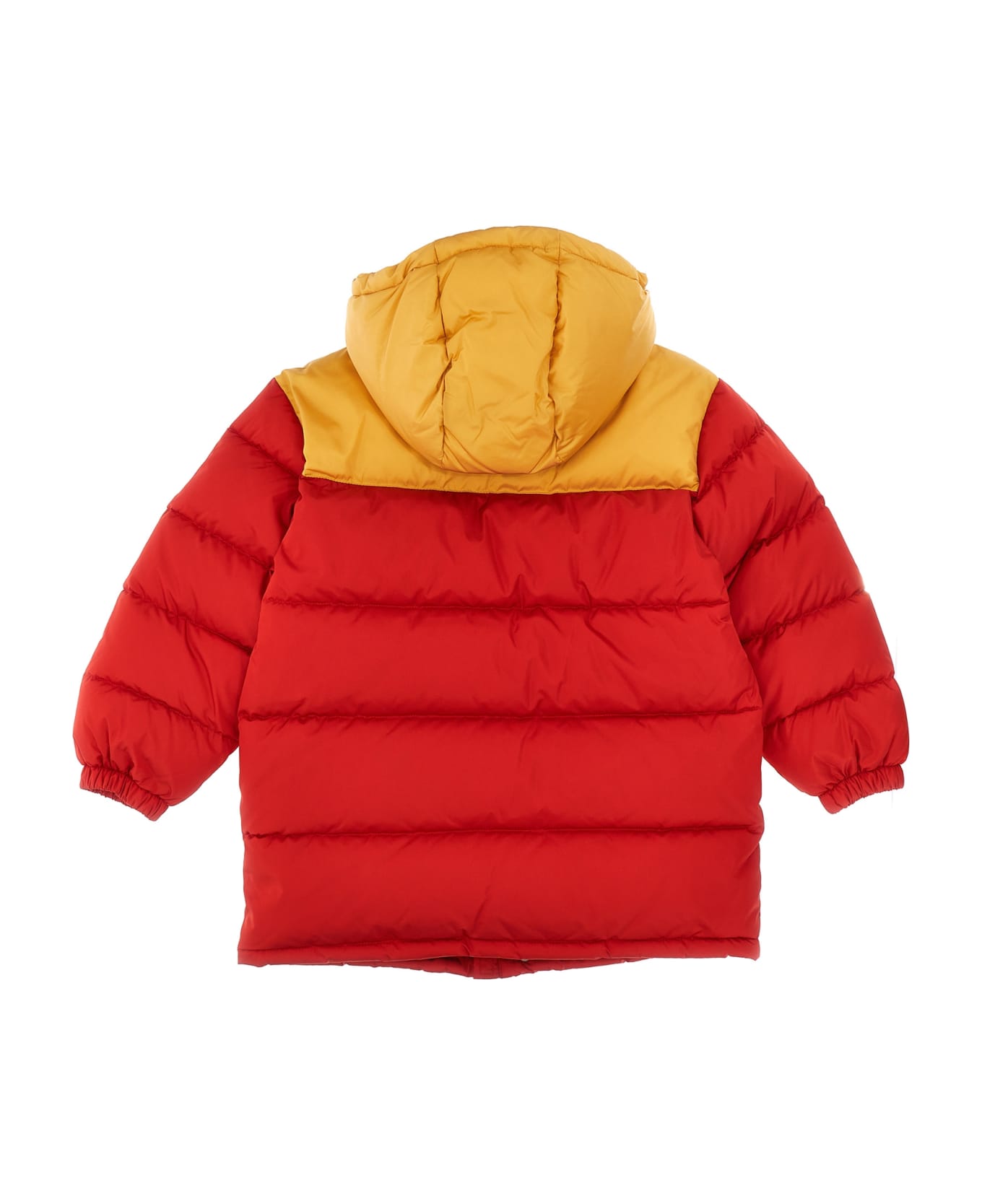 Gucci Hooded Logo Puffer Jacket - Multicolor