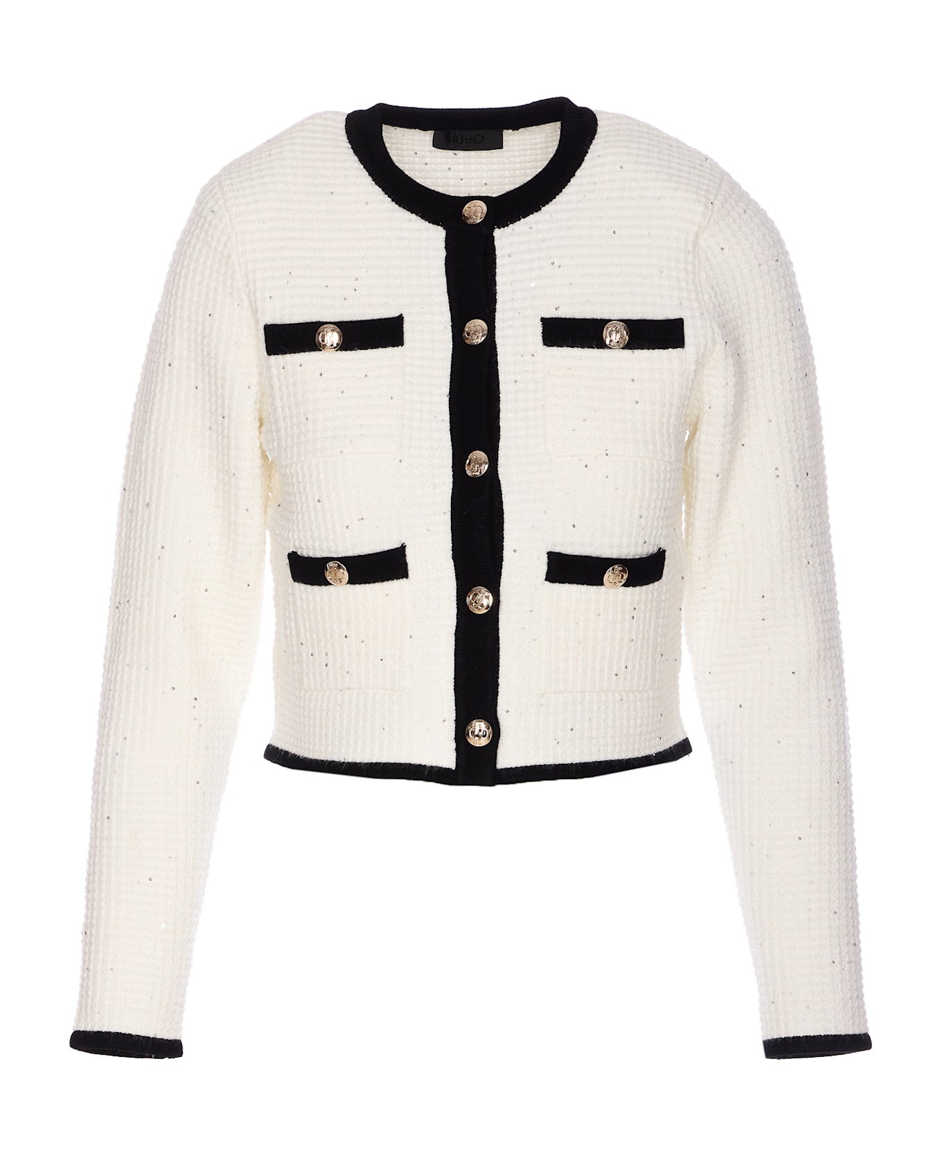 Liu-Jo Boucle' Jacket - White