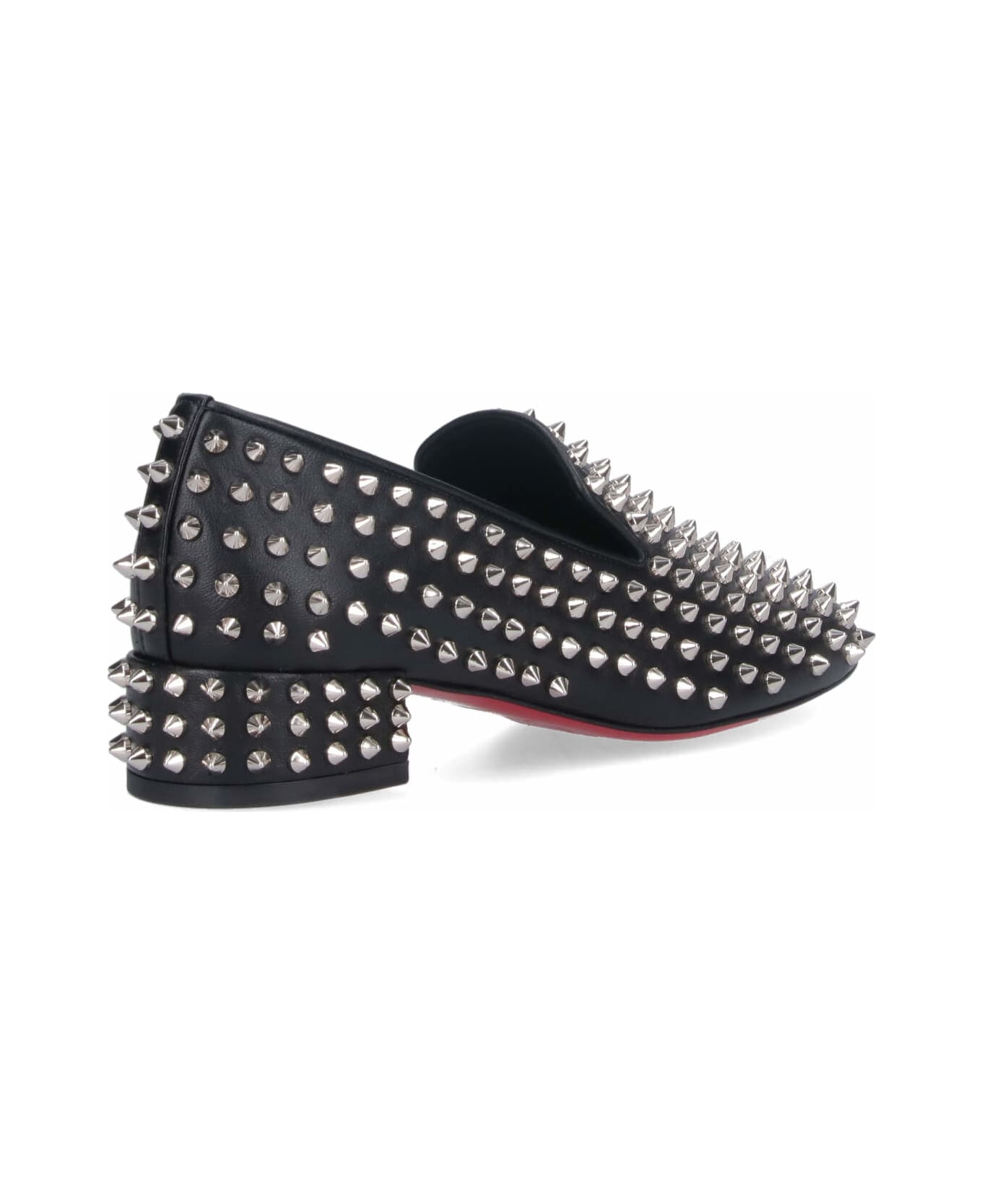 Christian Louboutin 'spikeasy' Studs Loafers - BLACK