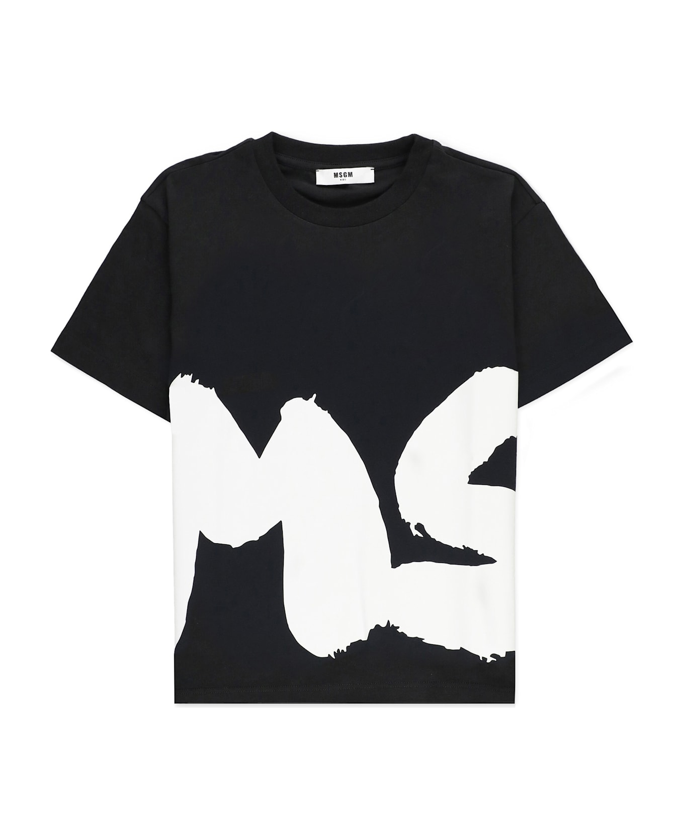 MSGM T-shirt With Logo - Black