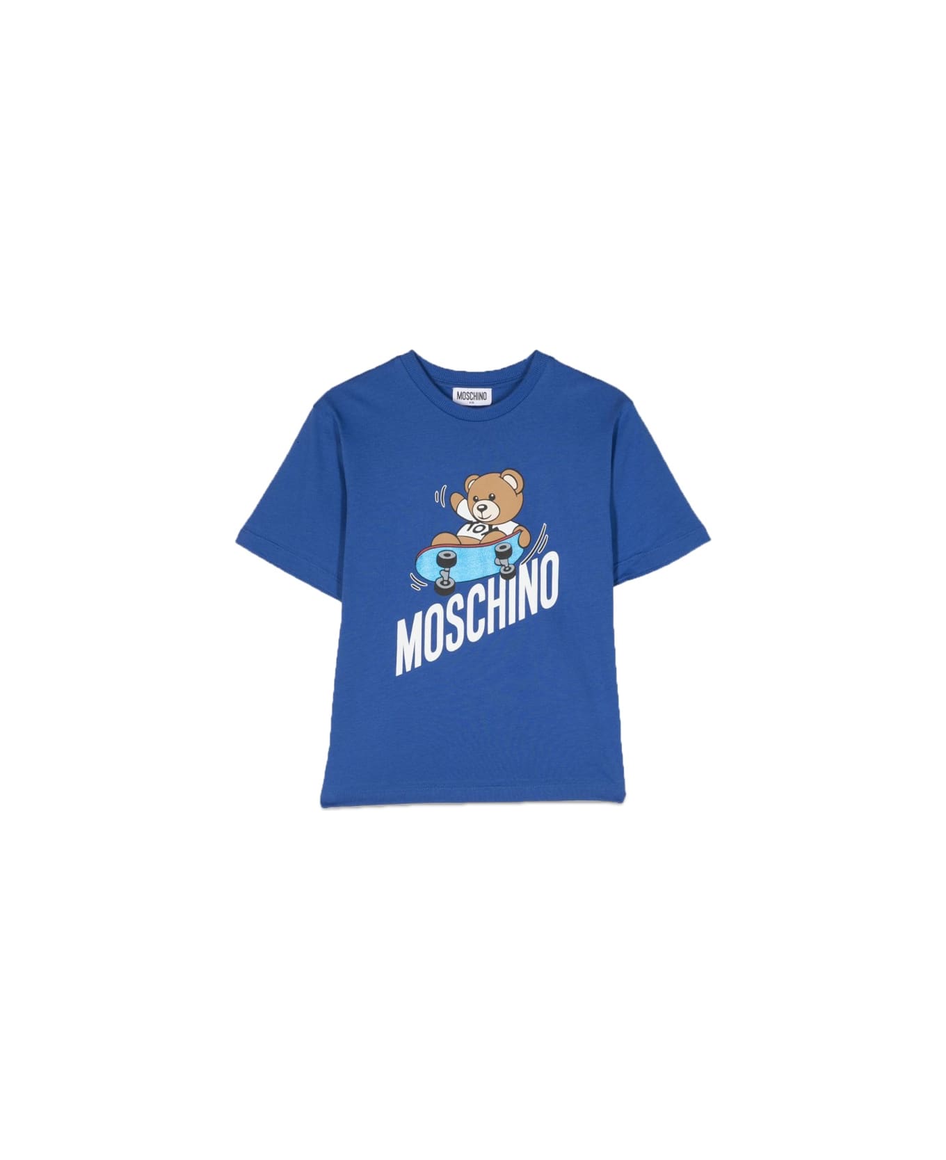 Moschino Maxi Logo T-shirt - BLUE