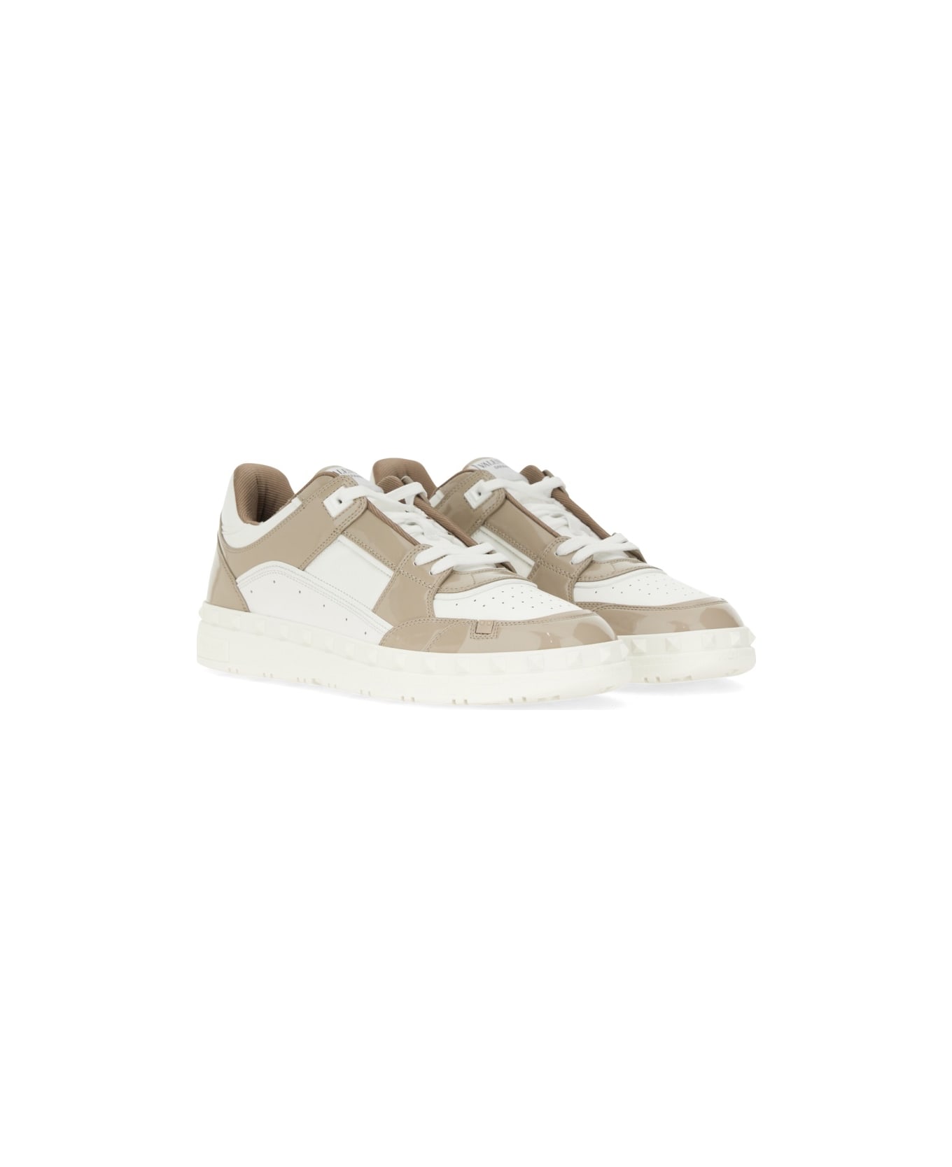 Valentino Garavani Low Top Sneaker 'freedots' - WHITE