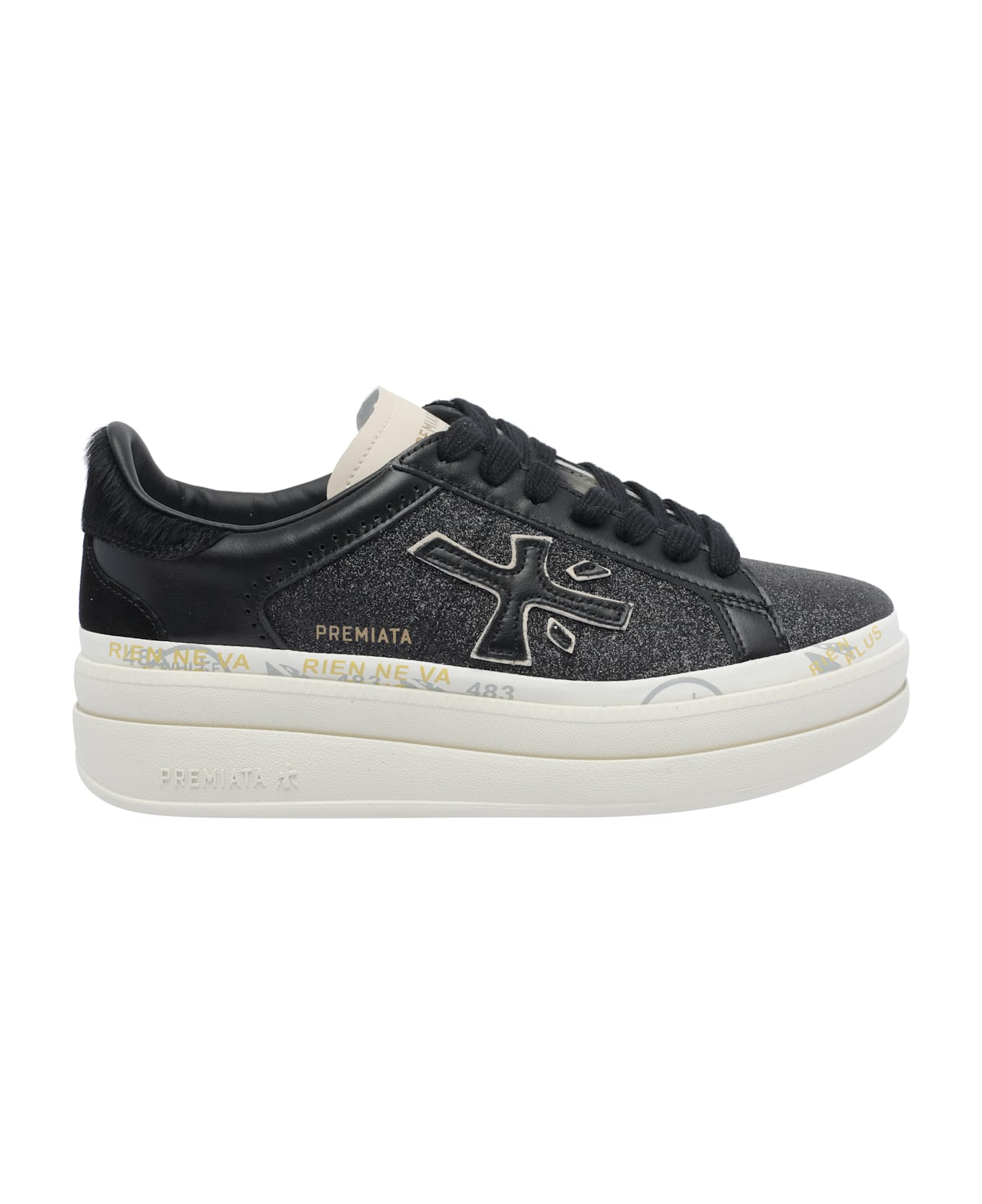 Premiata Claudia Sneakers - Black