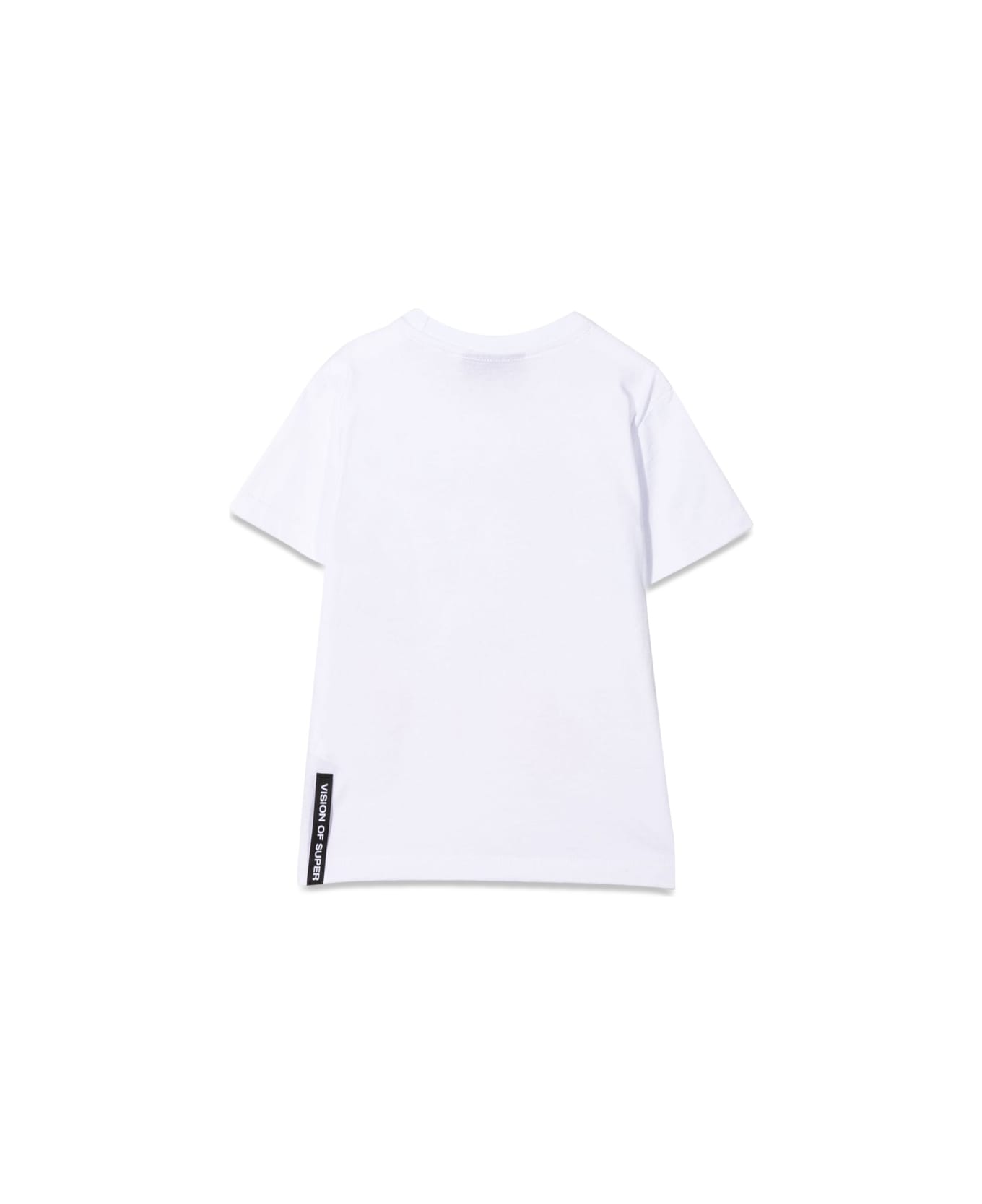 Vision of Super White Kids T-shirt With Tongue Print - WHITE Tシャツ＆ポロシャツ