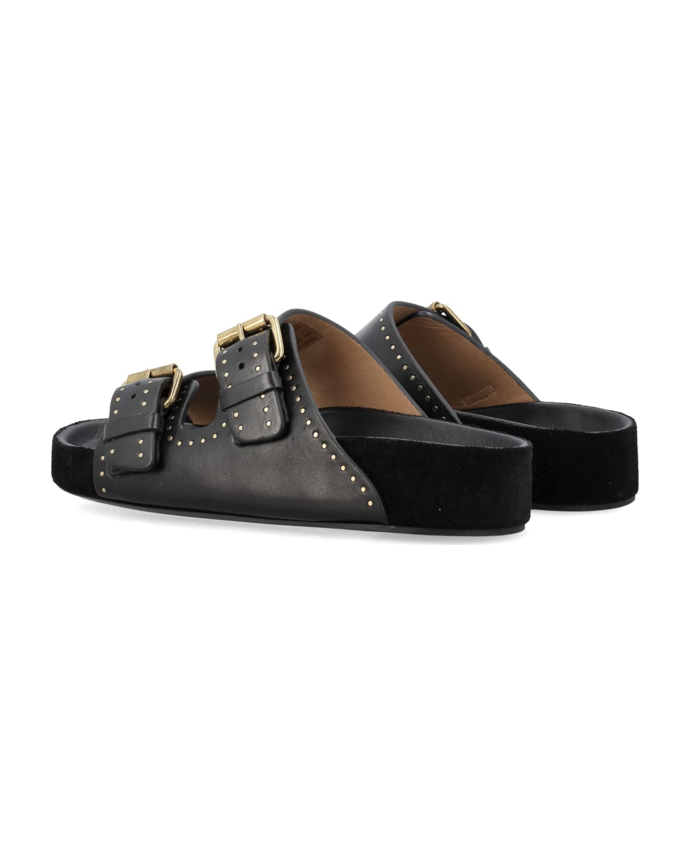 Isabel Marant Lennyo Buckle-fastened Sandals - BLACK
