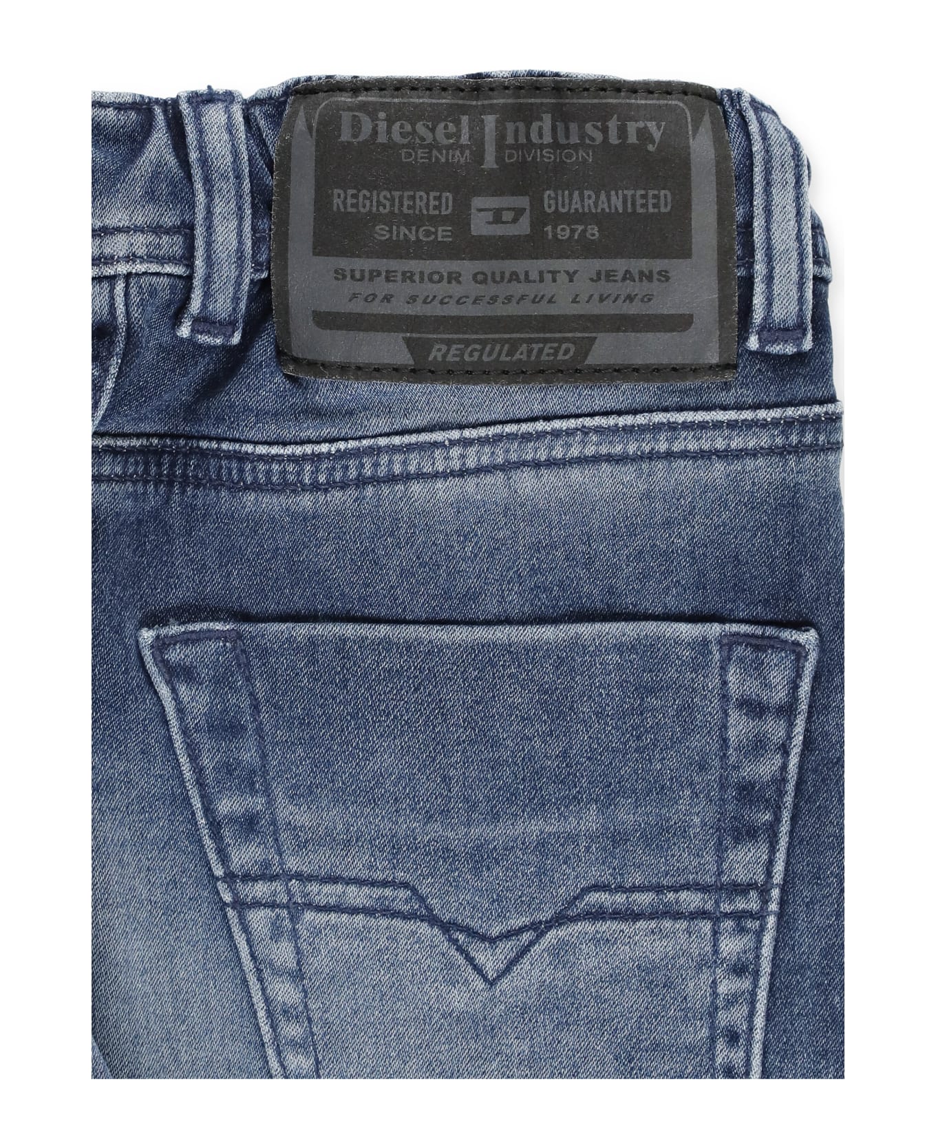 Diesel Denim Bermuda Shorts - Blue ボトムス