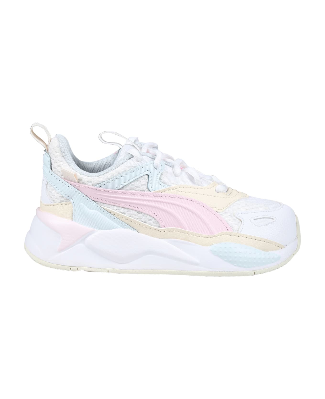 Puma Palermo Lth White Low Sneakers For Girl - White シューズ