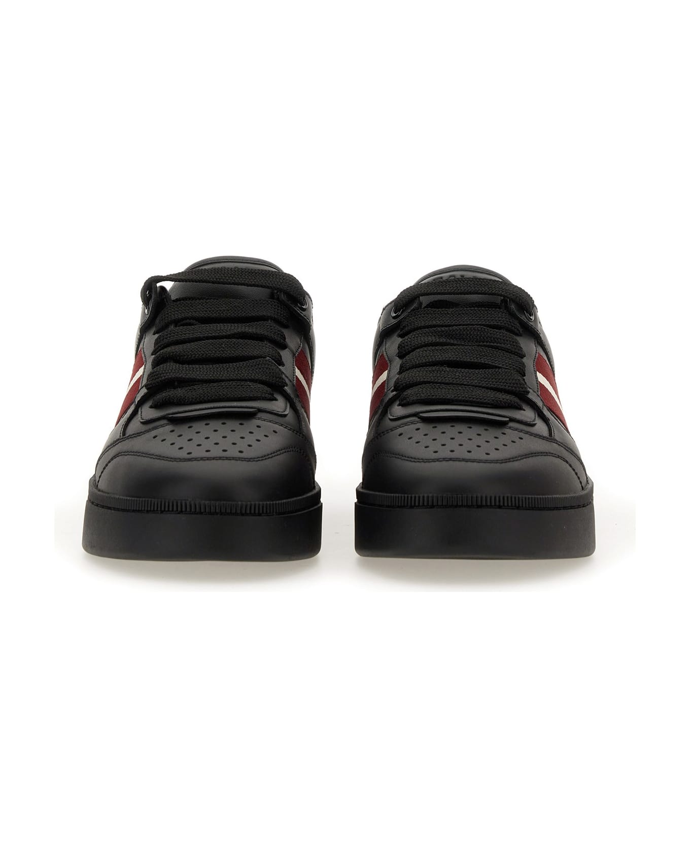 Bally Sneaker 'rebby' - BLACK/RED