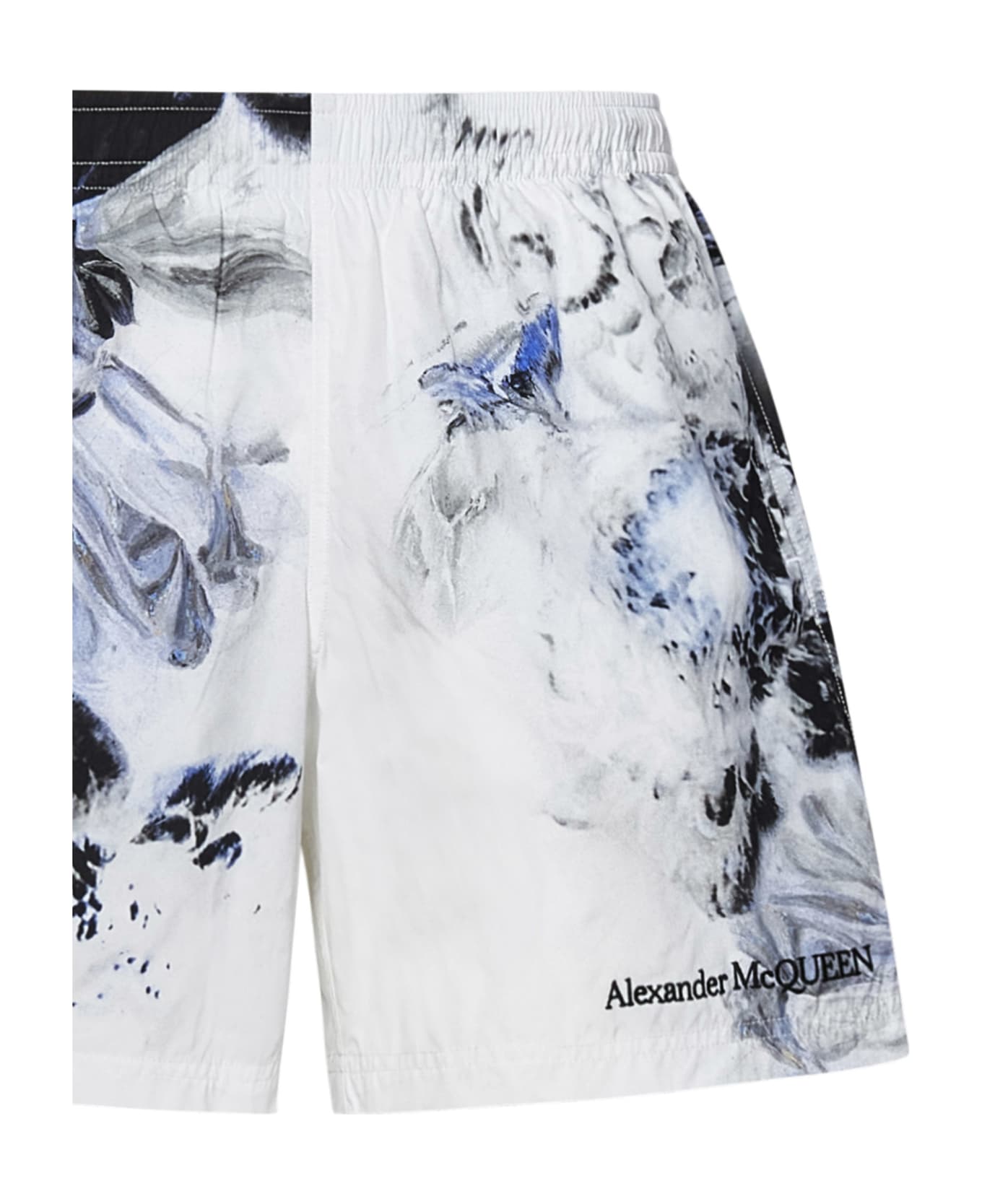 Alexander McQueen Swimsuit - White スイムトランクス