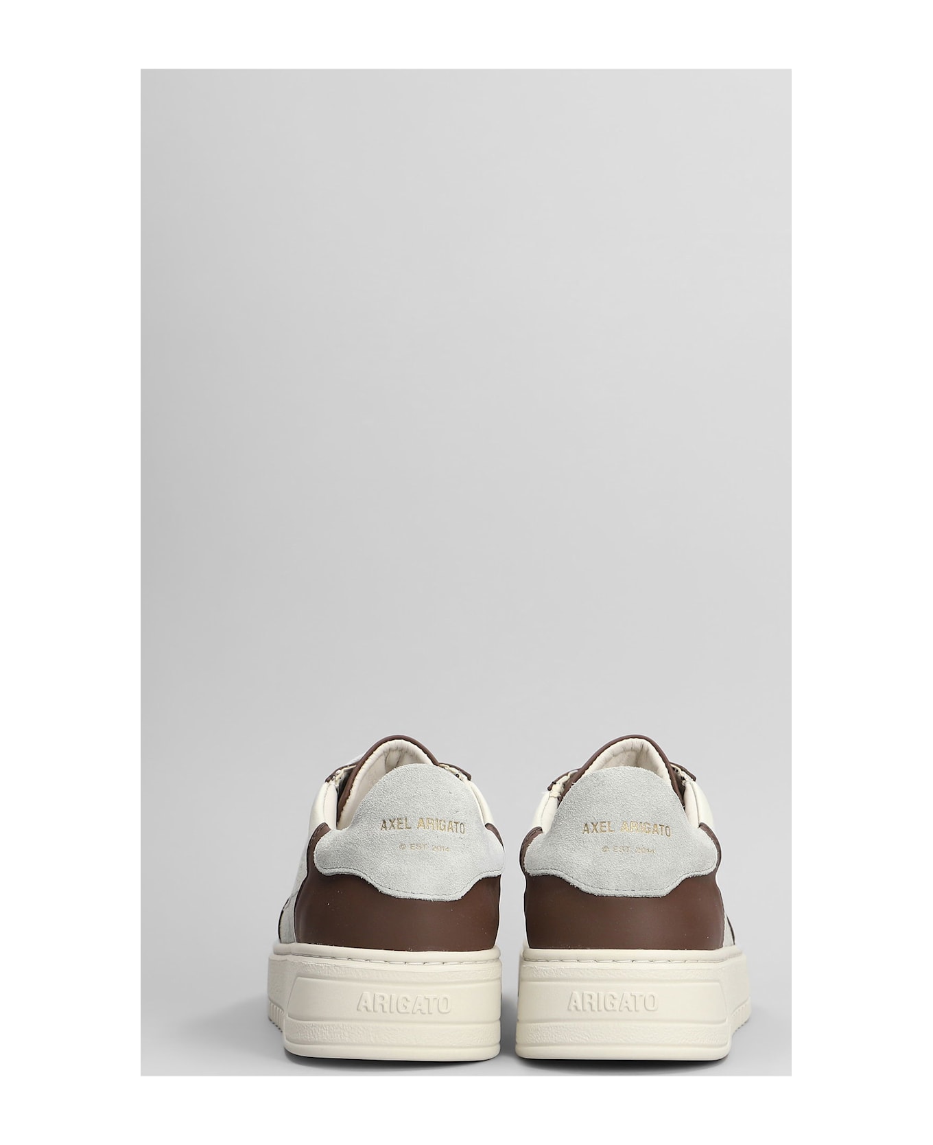 Axel Arigato Orbit Vintage Sneakers In Grey Leather - grey