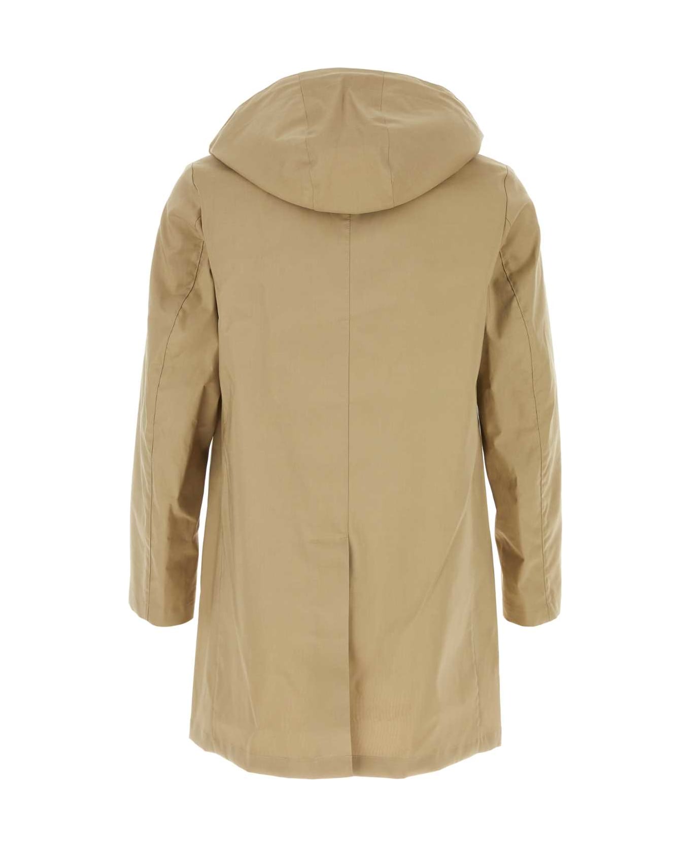 Mackintosh Beige Cotton Cambridge Raincoat - FAWN