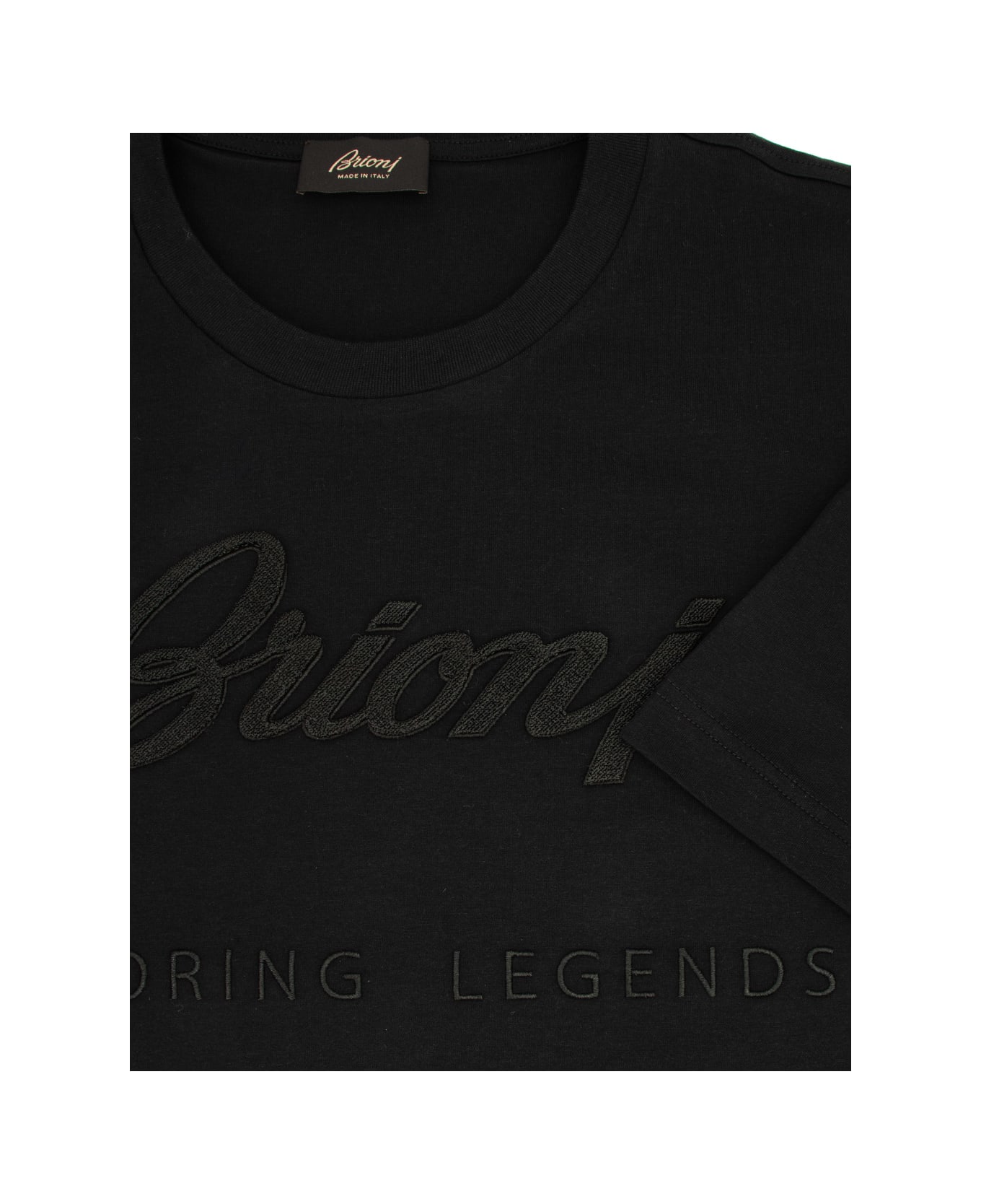 Brioni T-shirt - BLACK