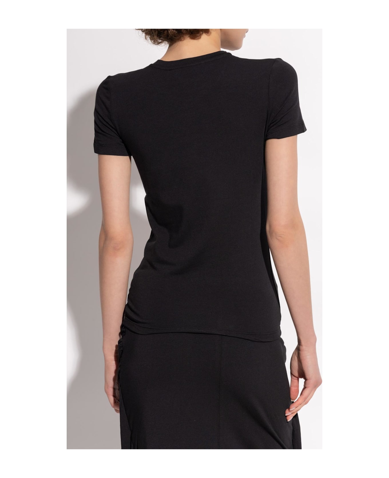 Charlott Rotate Woven T-shirt - NEUTRALS