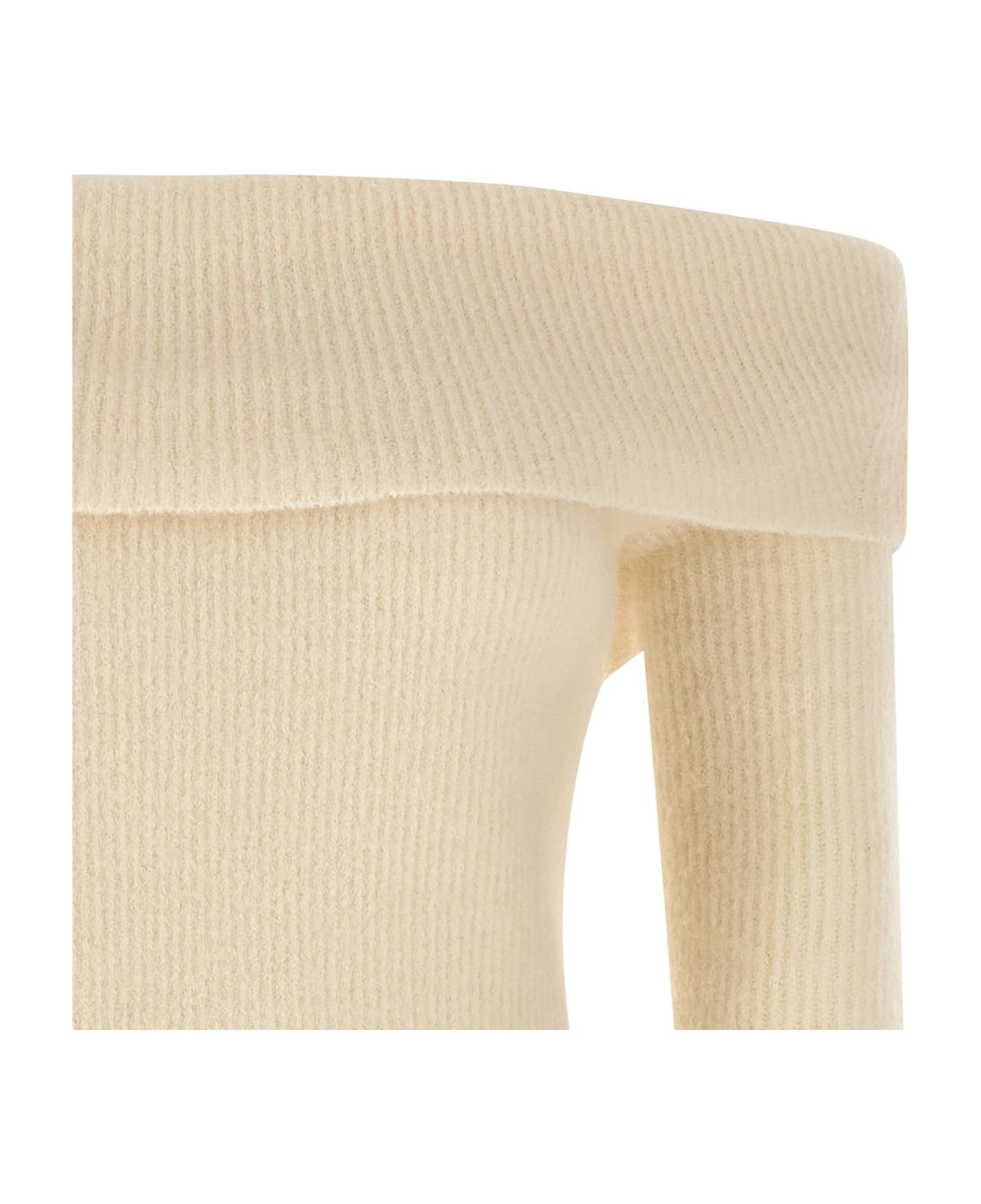 Rick Owens 
ls Cowl
 Sweater - White