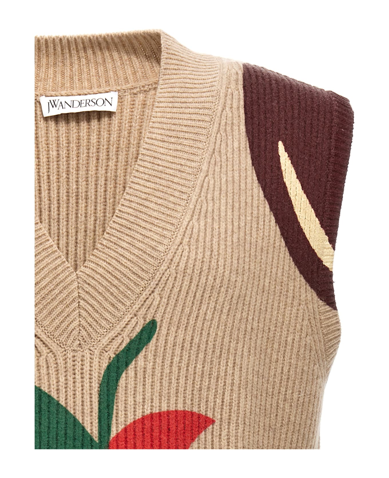 J.W. Anderson 'the Apple Collection' Vest - Multicolor